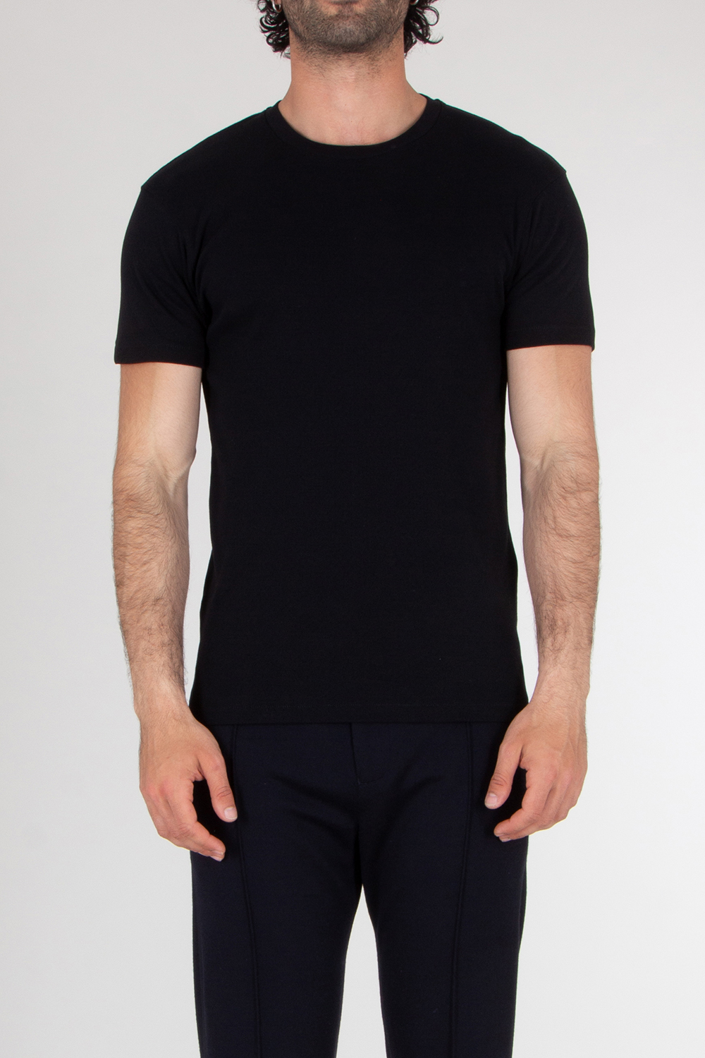 TOM FORD Perforated Ribbed Cotton T-Shirt