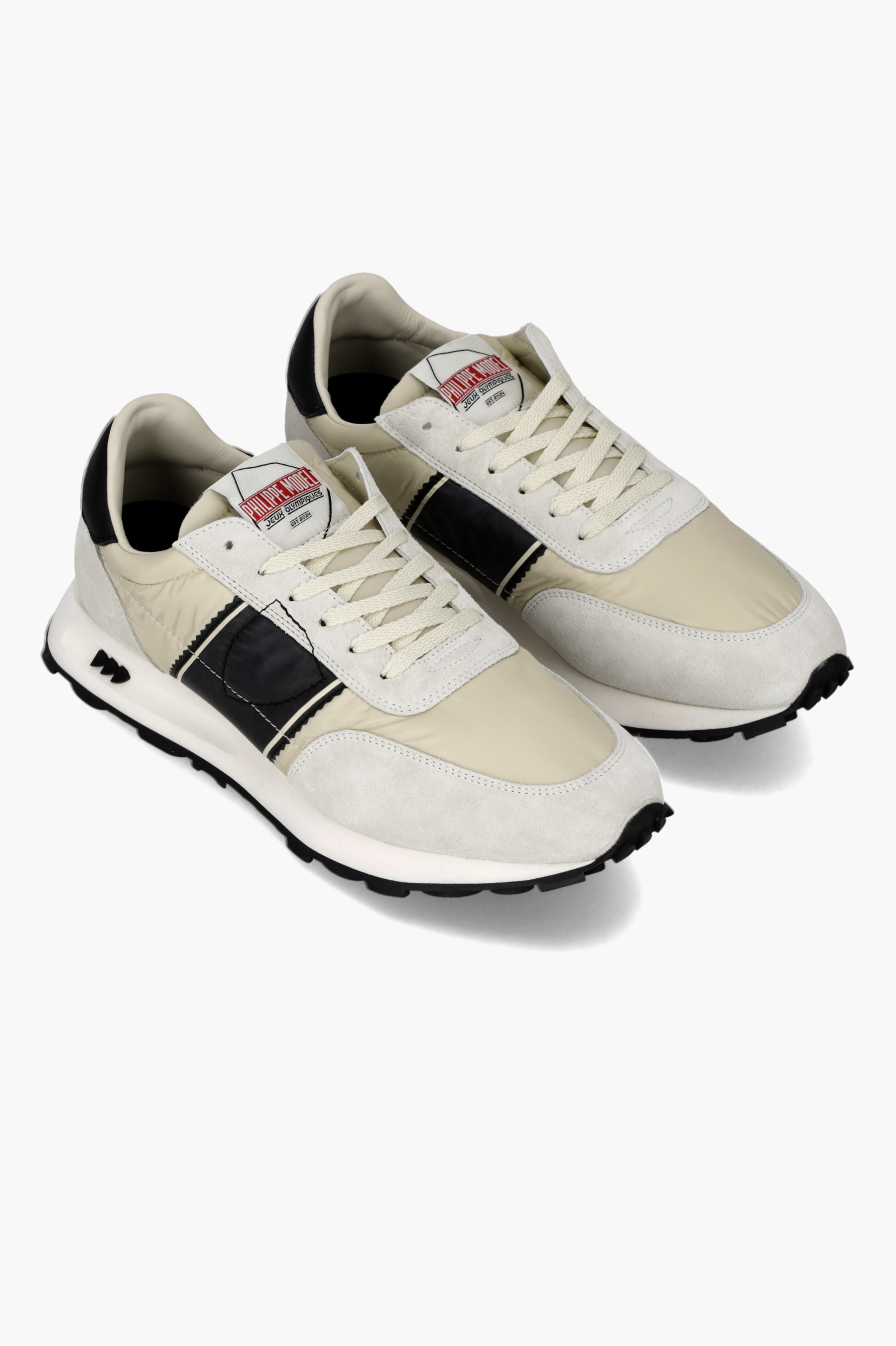 PHILIPPE MODEL Technical Fabric & Suede Sneakers Tour Low Bekleidung, Schuhwerk, Schuh, Sneaker