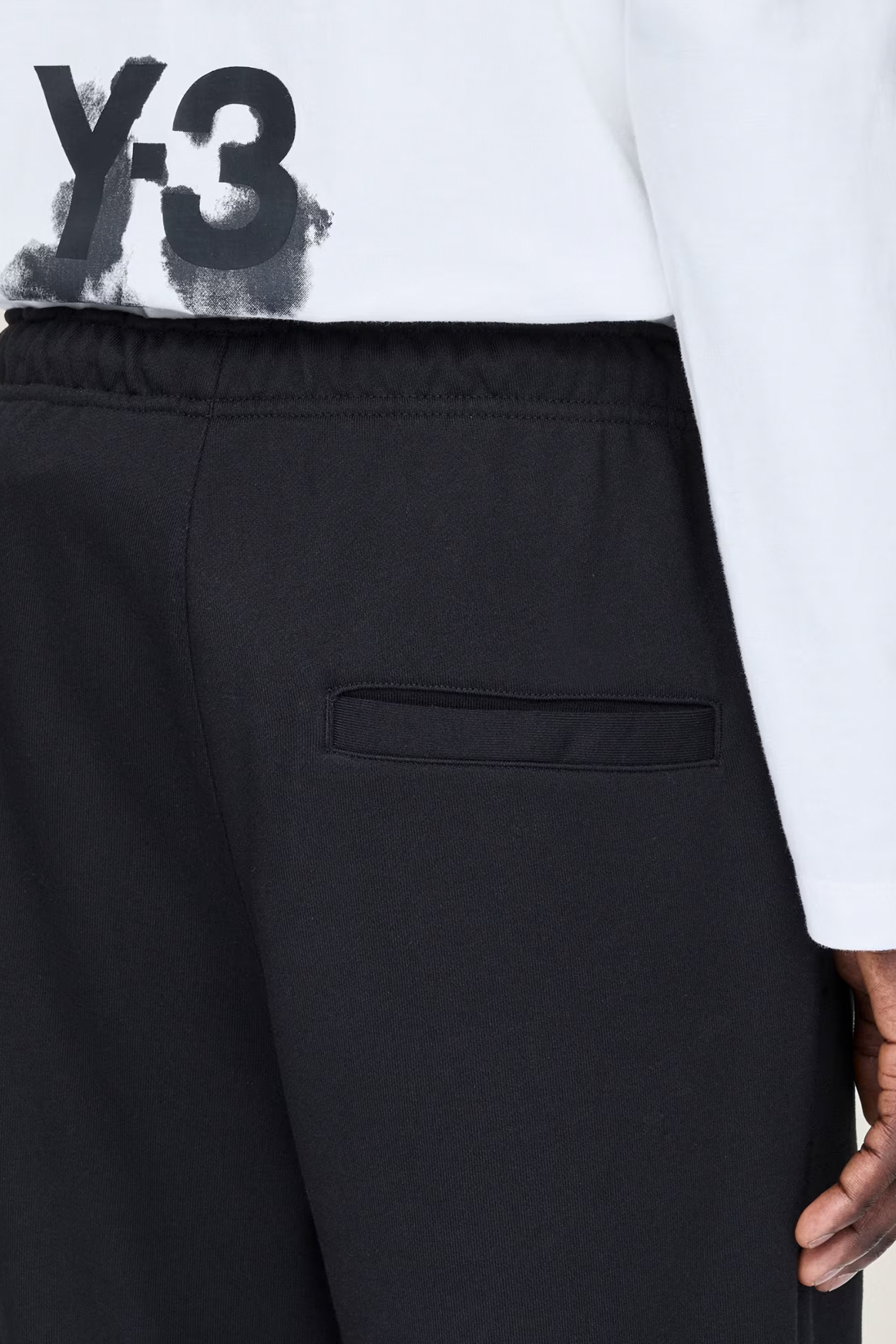 Y-3 Regular Fit Cotton Blend French Terry Sweatpants Bekleidung, Hosen, Langarm, Kurze Hosen, Person