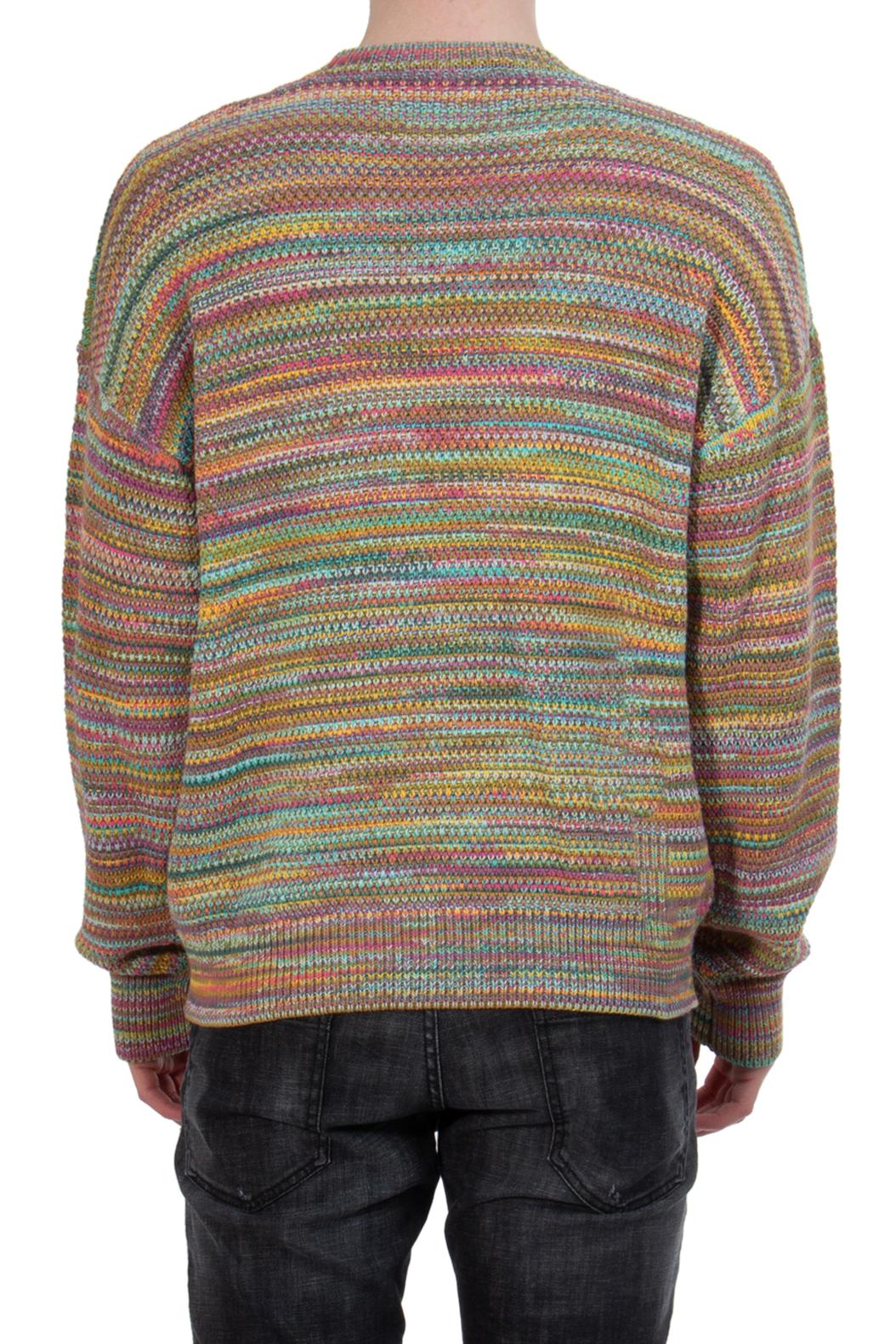 DSQUARED2 Striped Cotton Knit Sweater