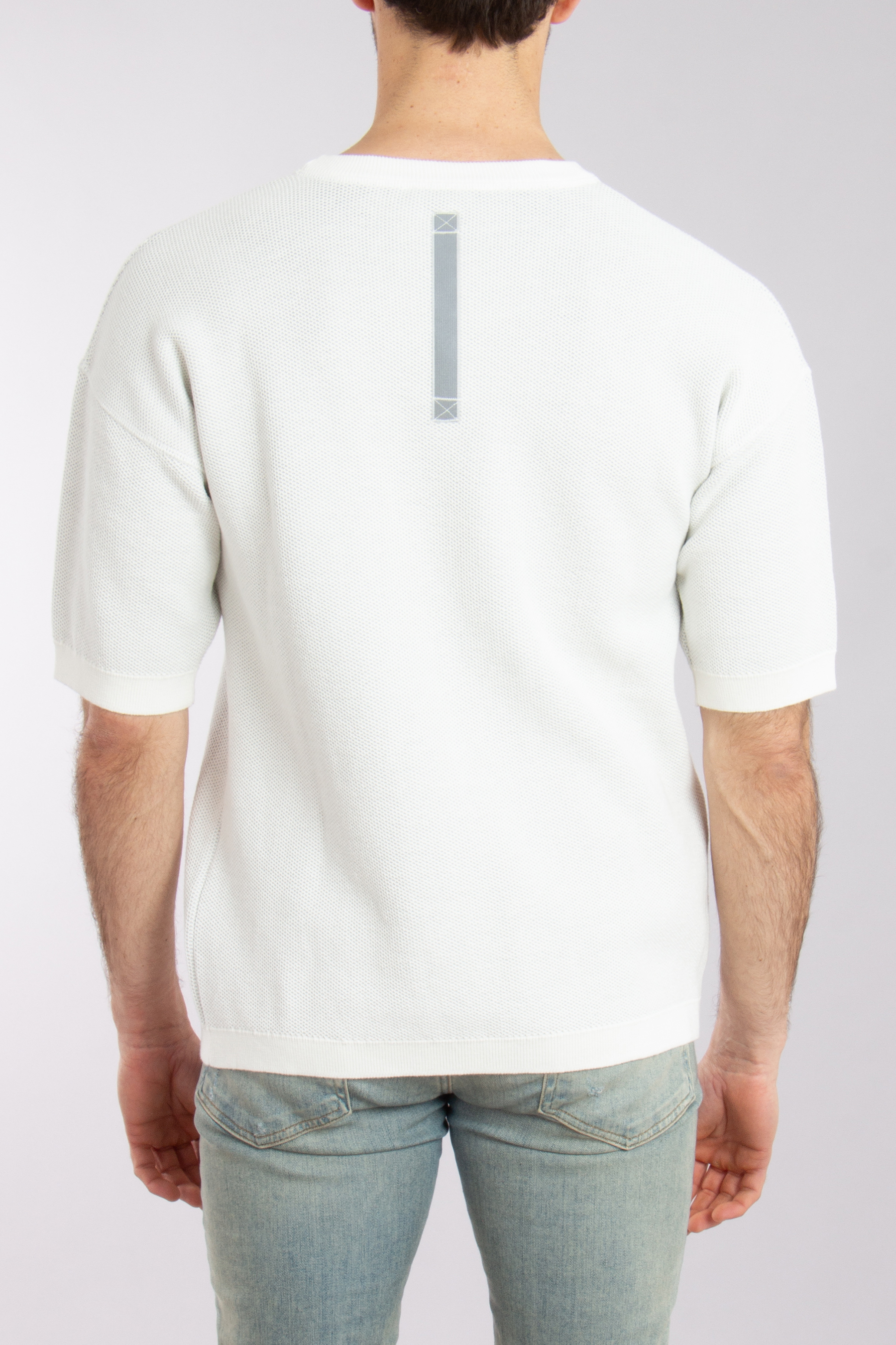SEASE 3D Knitted Cotton-Nylon T-Shirt SEASE 3D Knitted Cotton-Nylon T-Shirt
