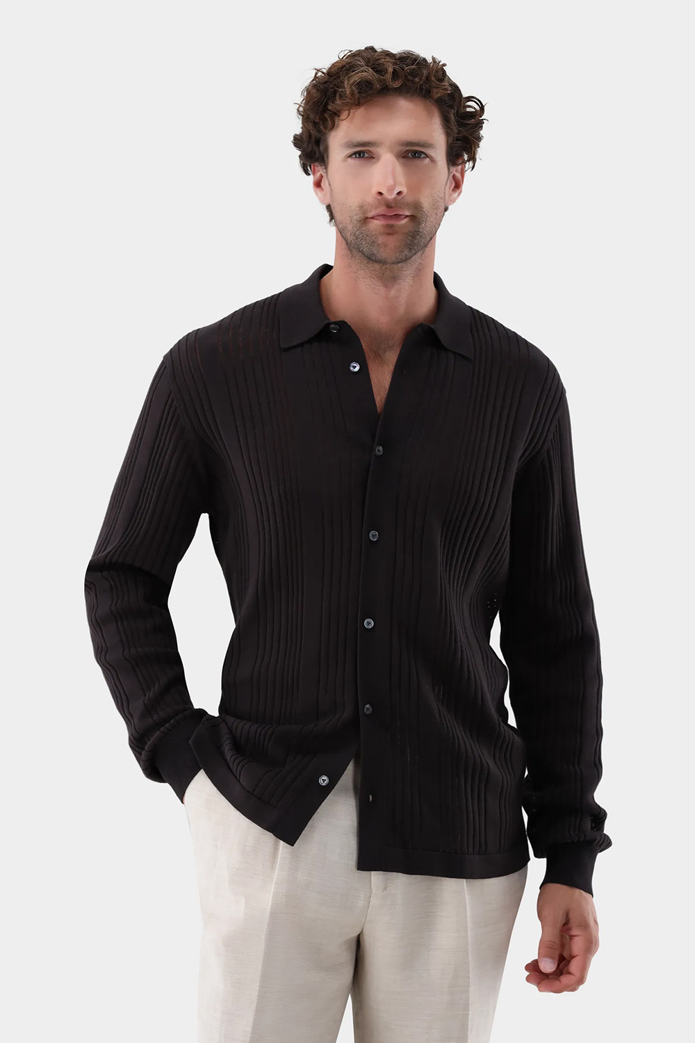 Hemd, Pullover, Erwachsener, Mann, Person