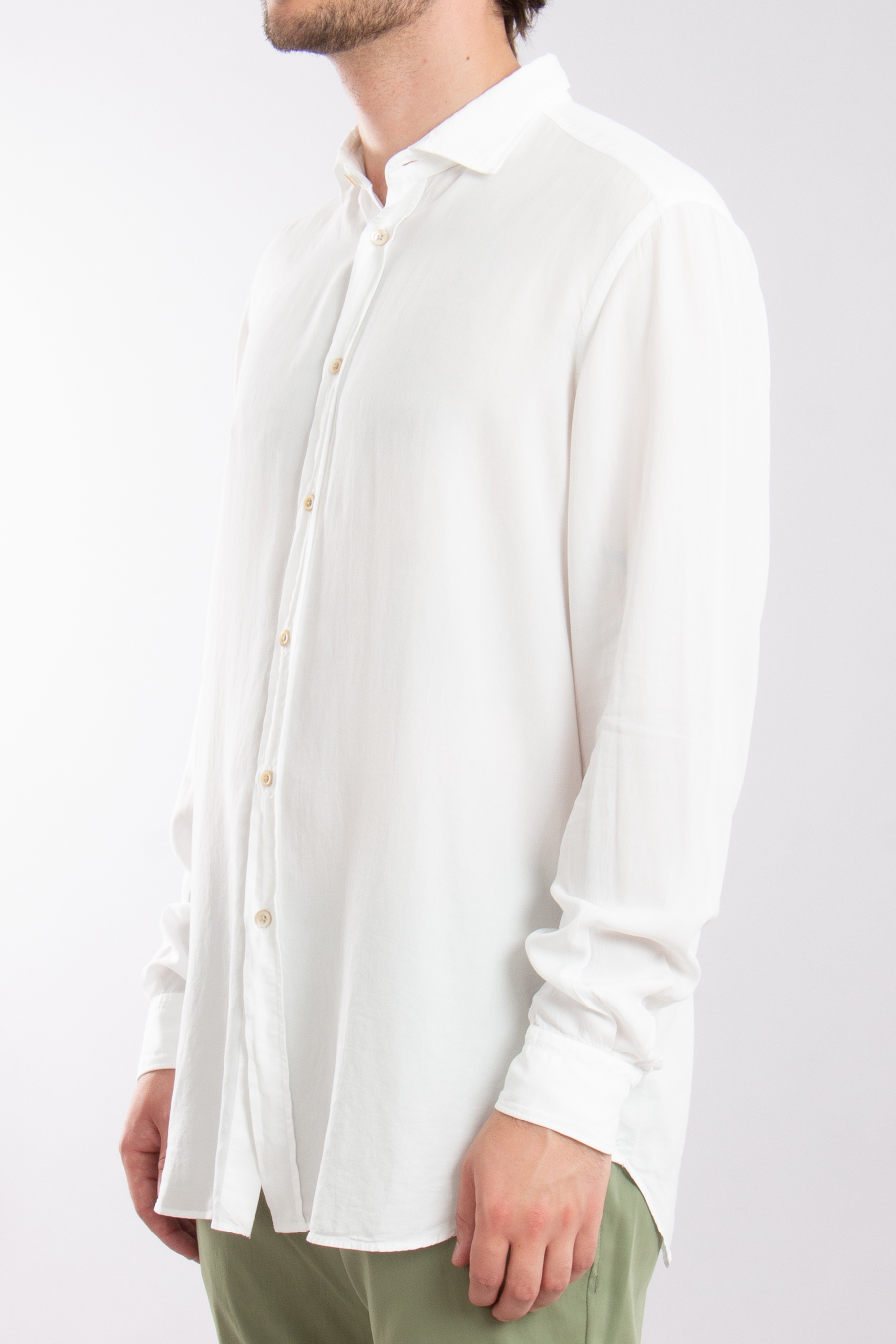 BOGLIOLI Regular Fit Four Elements Tencel Shirt BOGLIOLI Regular Fit Four Elements Tencel Shirt