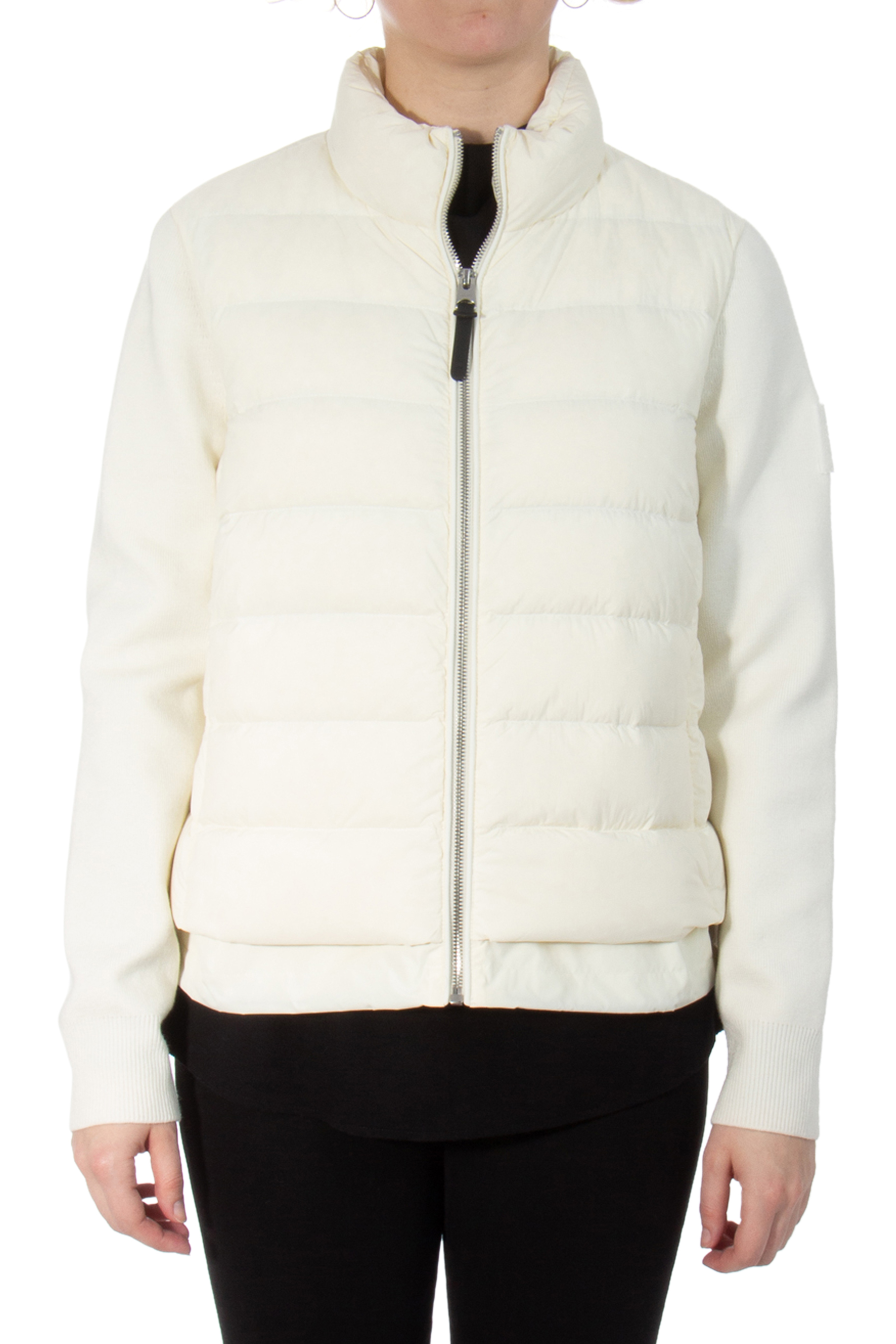 MACKAGE Recycled Mixed-Media Cardigan Oceane-Z MACKAGE Recycled Mixed-Media Cardigan Oceane-Z