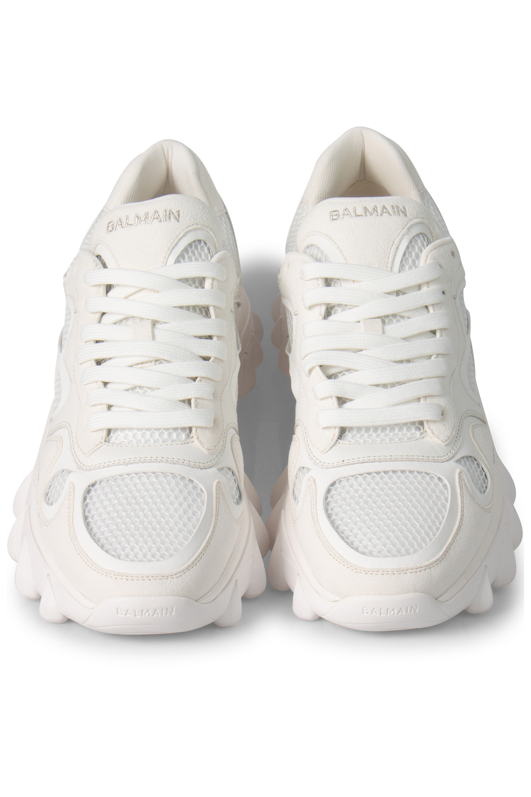 BALMAIN Mesh & Leather Sneakers B-East BALMAIN Mesh & Leather Sneakers B-East