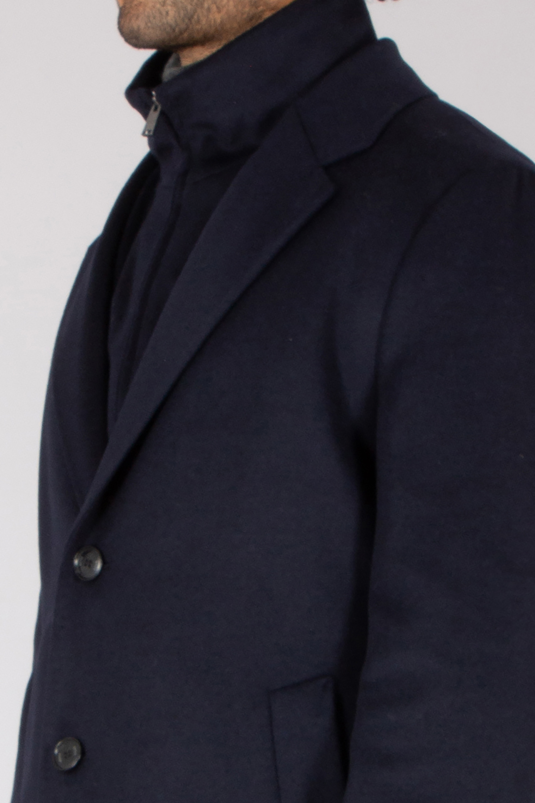 BOSS Regular Fit 3-in-1 Recycled Wool-Cashmere Blend Coat H-Jared Bekleidung, Mantel, Jacke, Blazer
