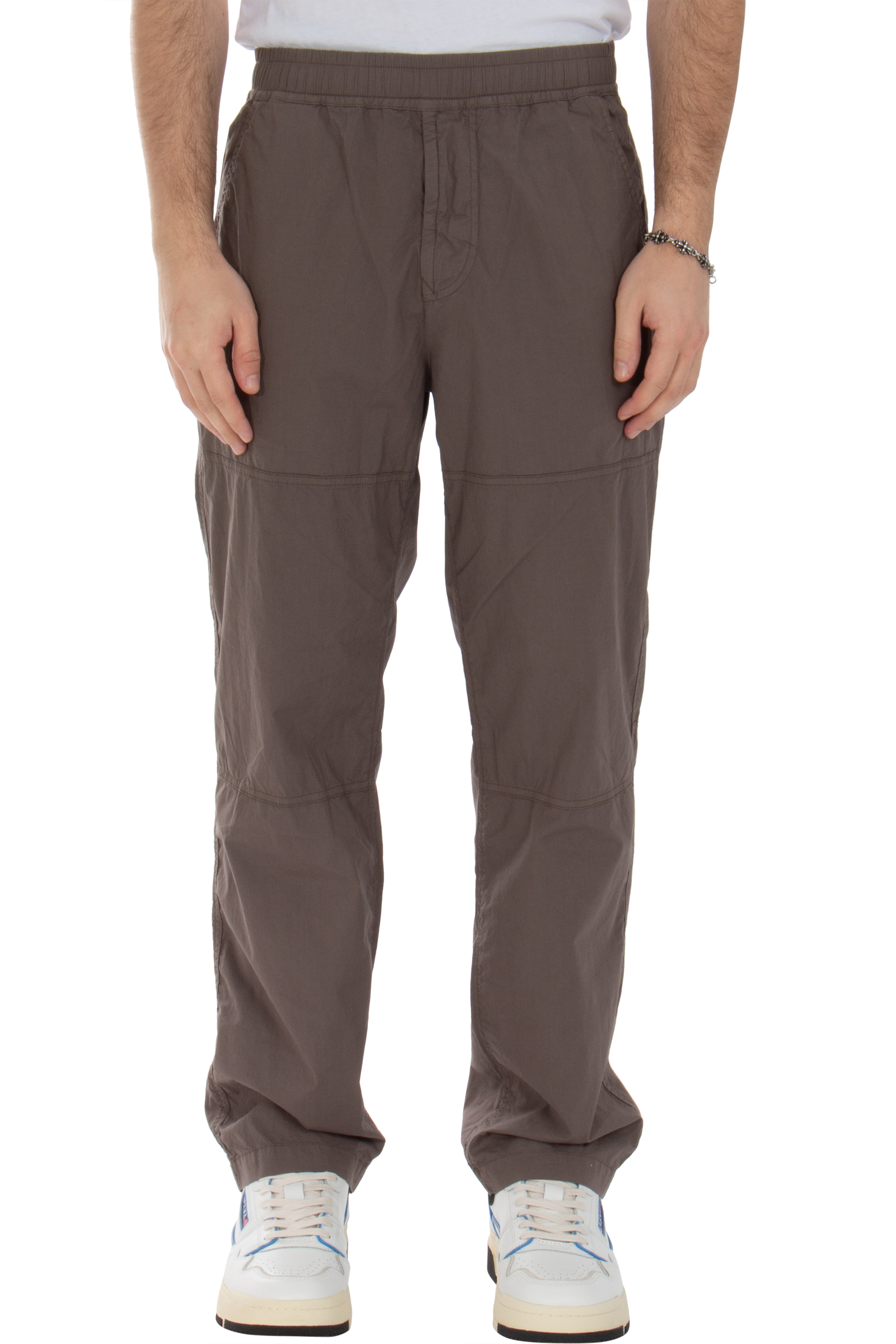STONE ISLAND Regular Cotton Stretch Pants