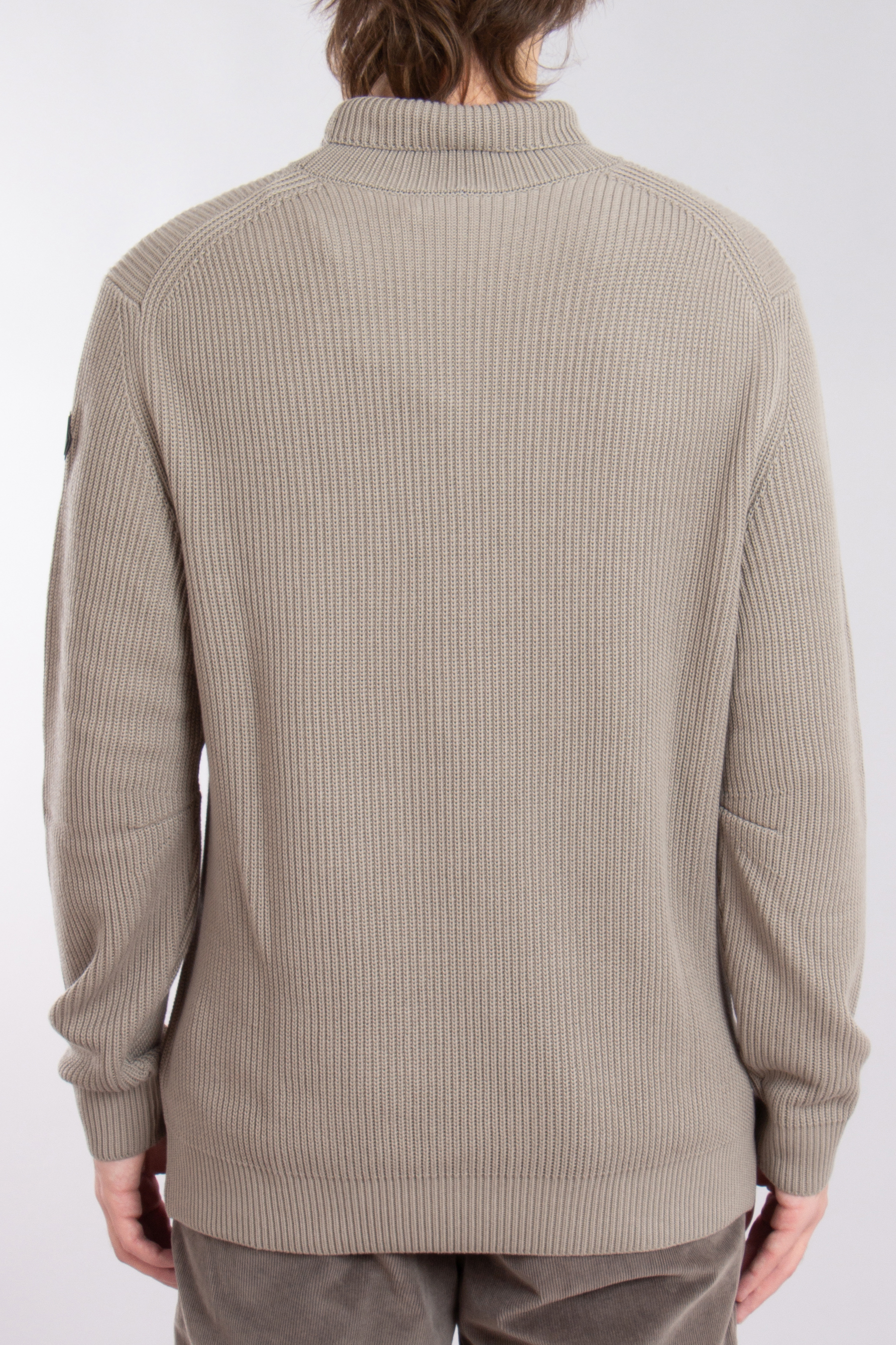 MONCLER Textured Cotton Turtleneck Sweater MONCLER Textured Cotton Turtleneck Sweater