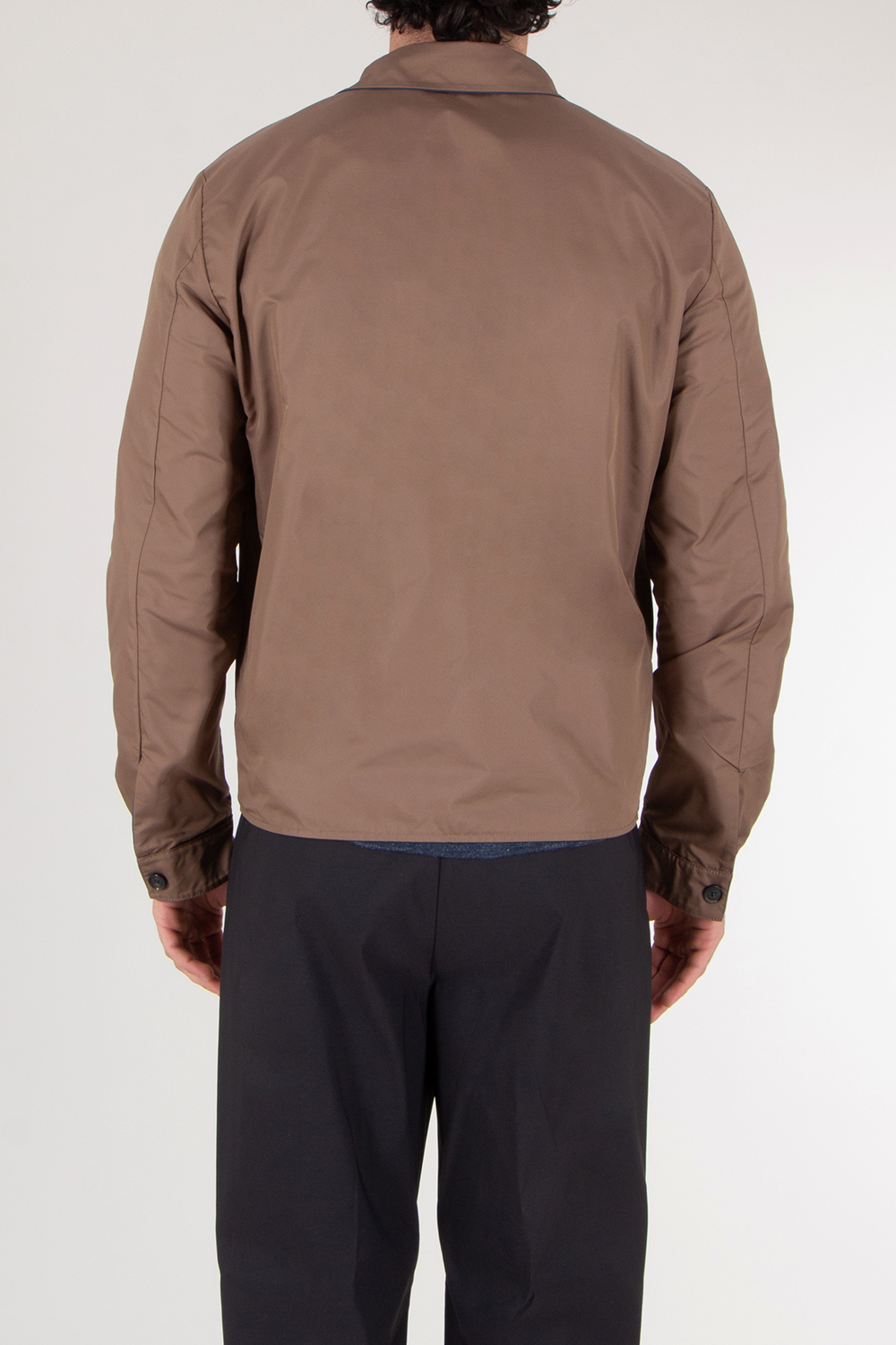 MAXIMILLAN Regular Fit Nylon Reversible Shirt Jacket