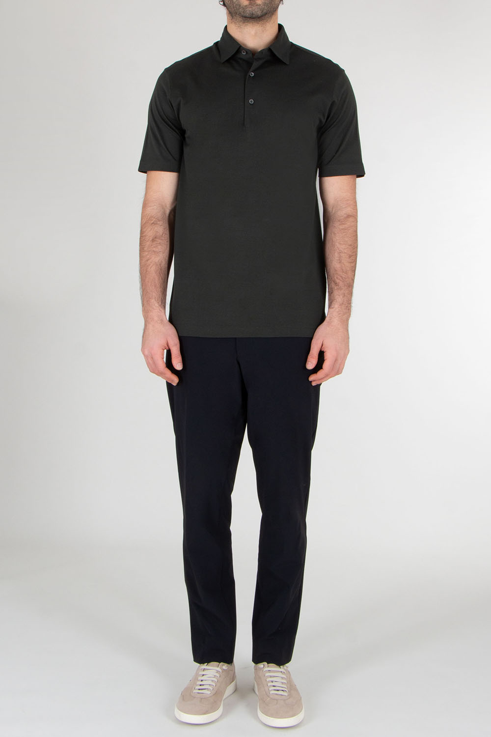 STEFAN BRANDT Regular Fit Urpima Sea Island Ultra Cotton Piqué Polo Shirt Luca