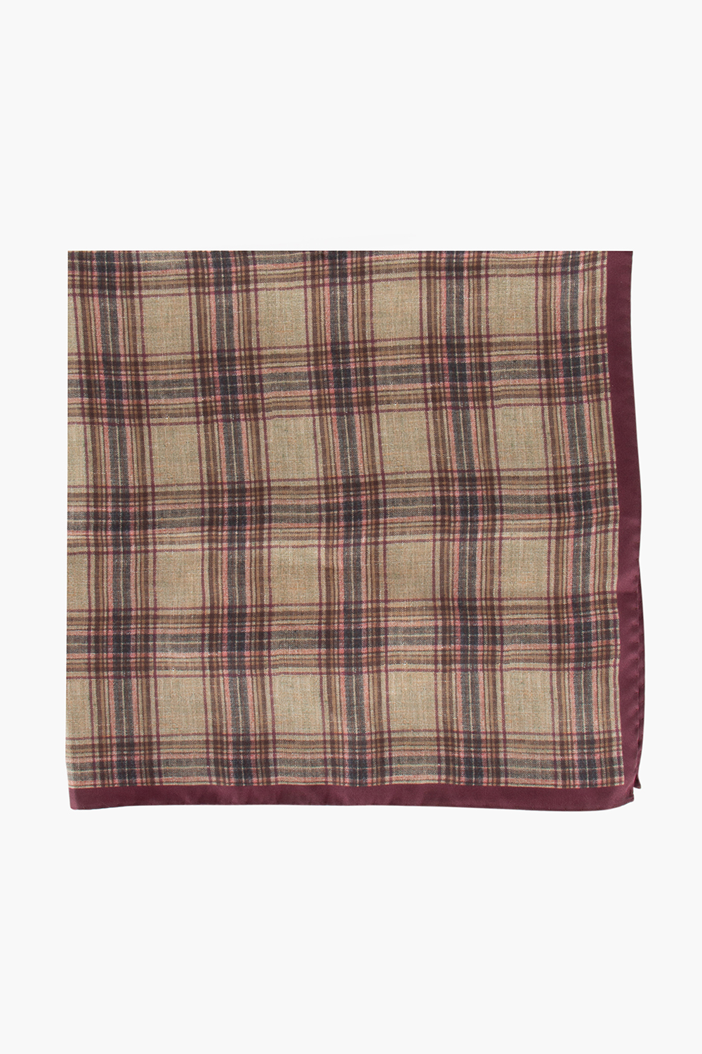 AGNONA Square Printed Silk Scarf