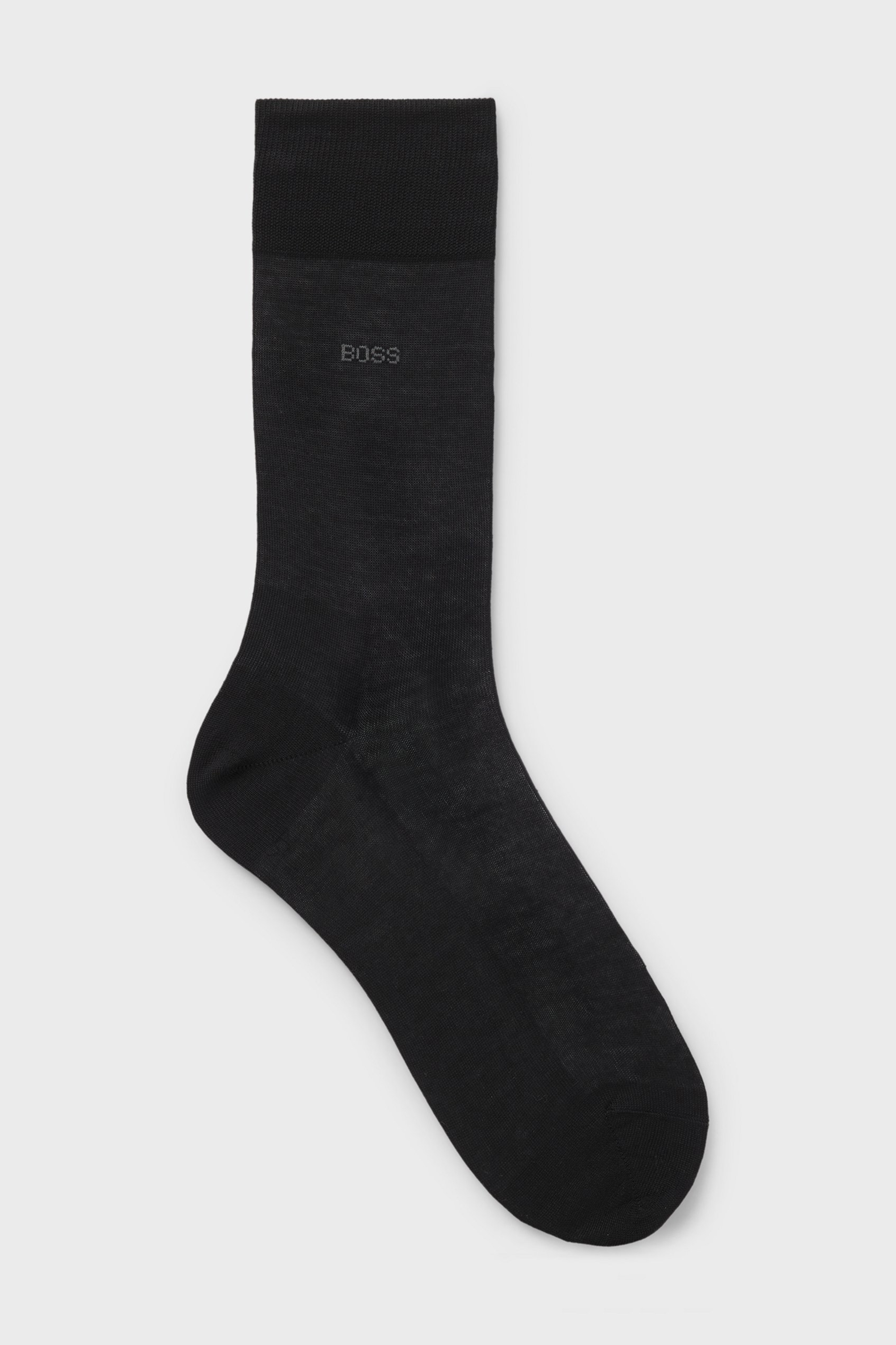 BOSS Regular-Length Mercerised Egyptian Cotton Socks George