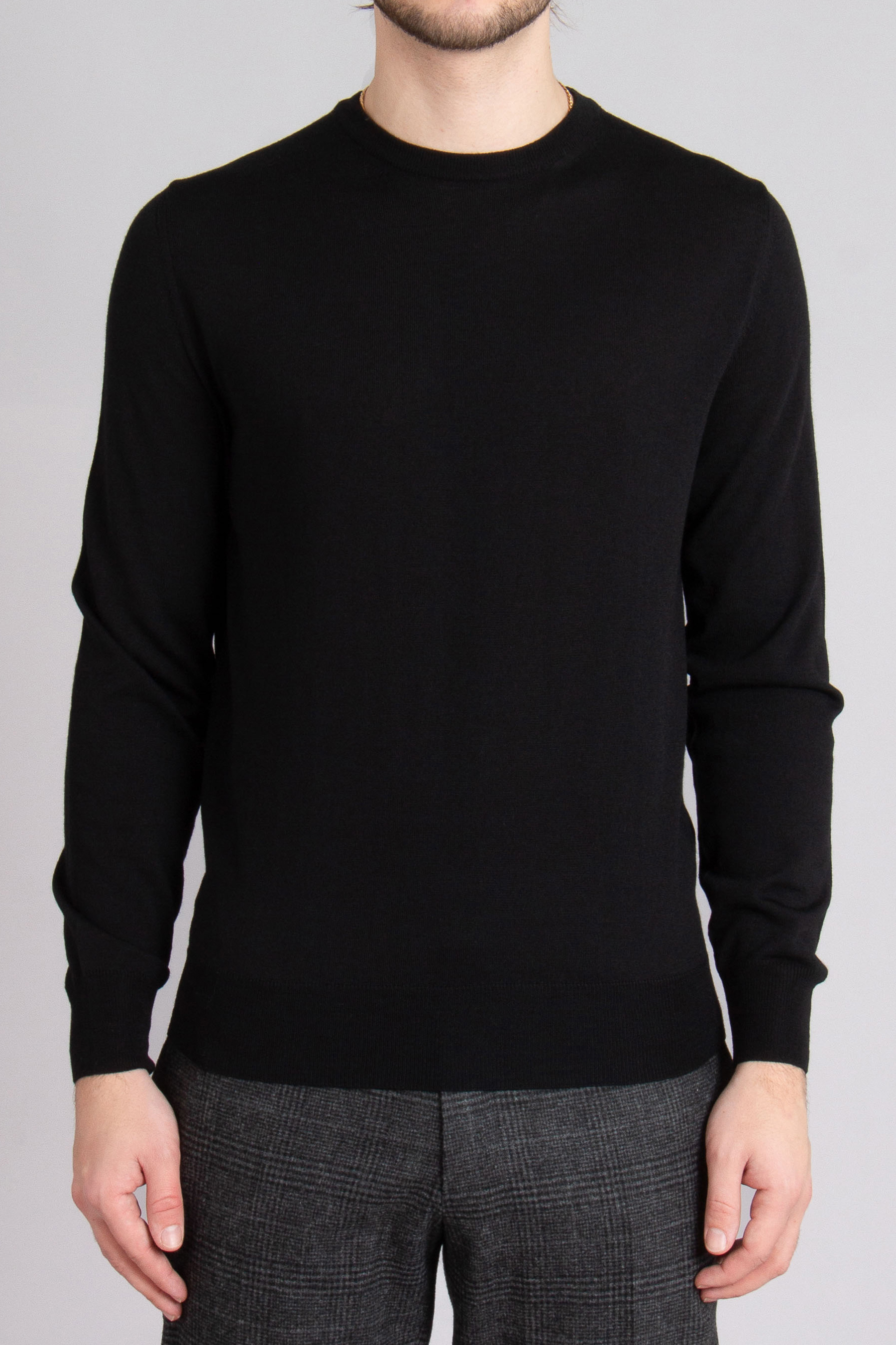 CANALI Regular Fit Extra Fine Wool Sweater CANALI Regular Fit Extra Fine Wool Sweater