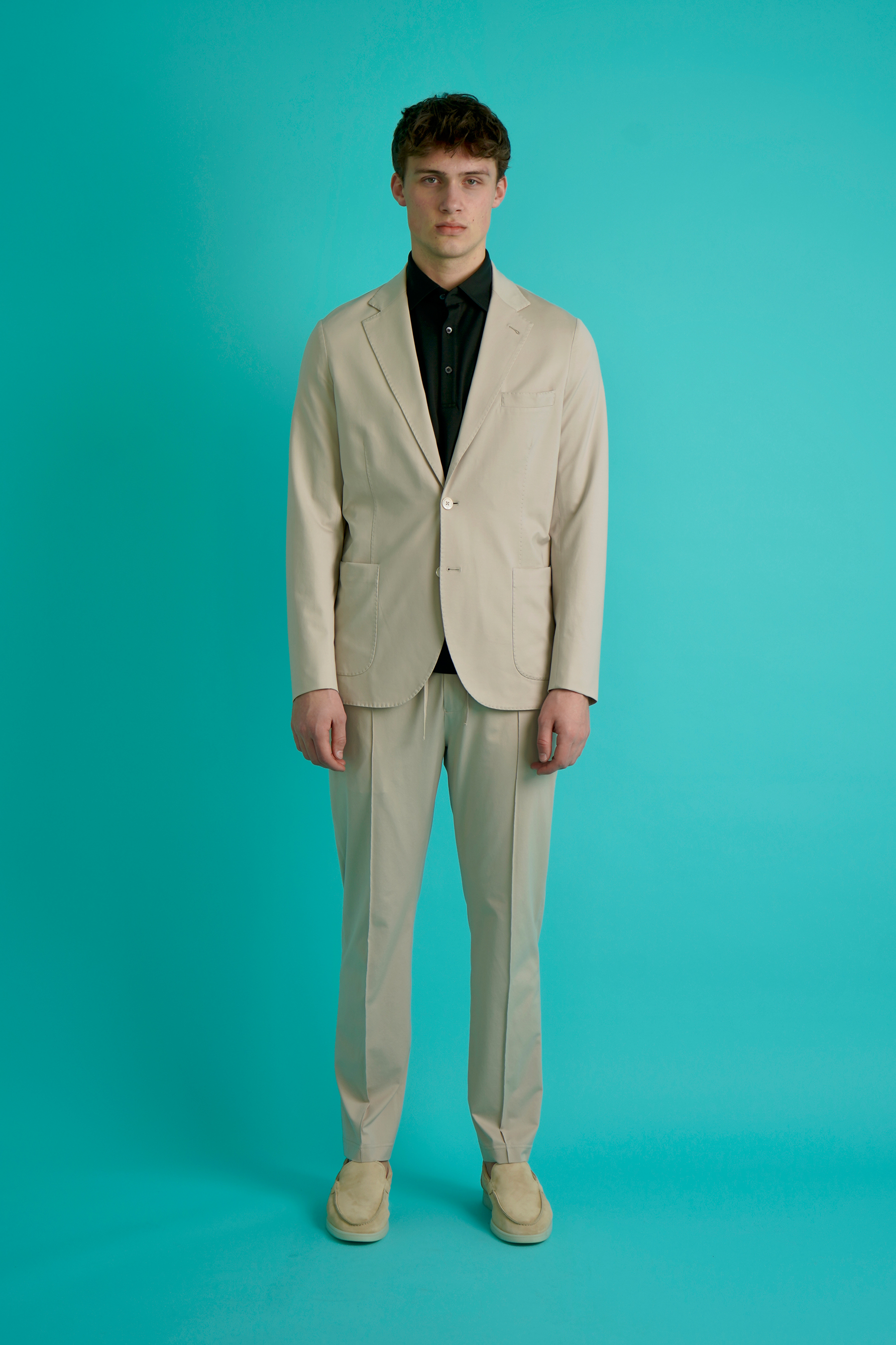 STEFAN BRANDT Organic Urpima Cotton Stretch Jacket Adrian Formelle Kleidung, Anzug, Mantel, Mann, Person