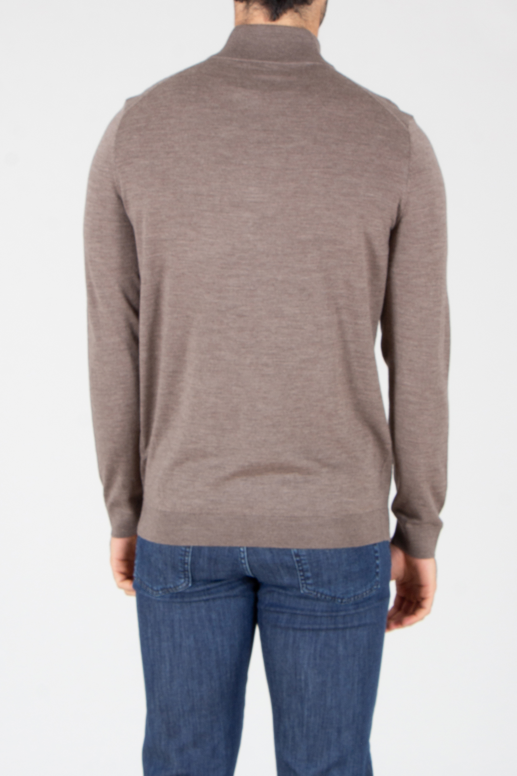 Langarm, Jeans, Pullover, Mann, Person