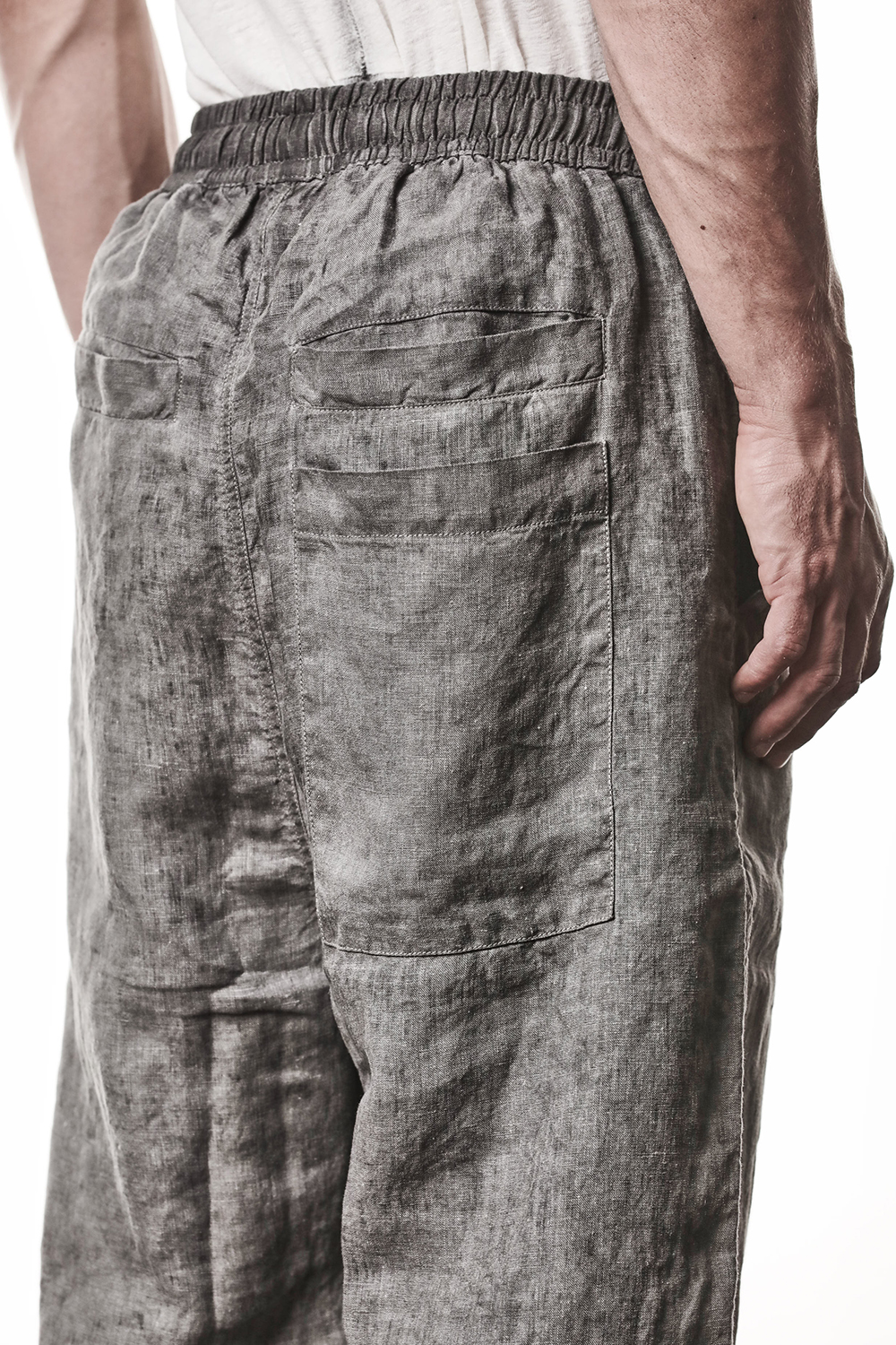 Hosen, Leinen, Kurze Hosen, Mann, Person