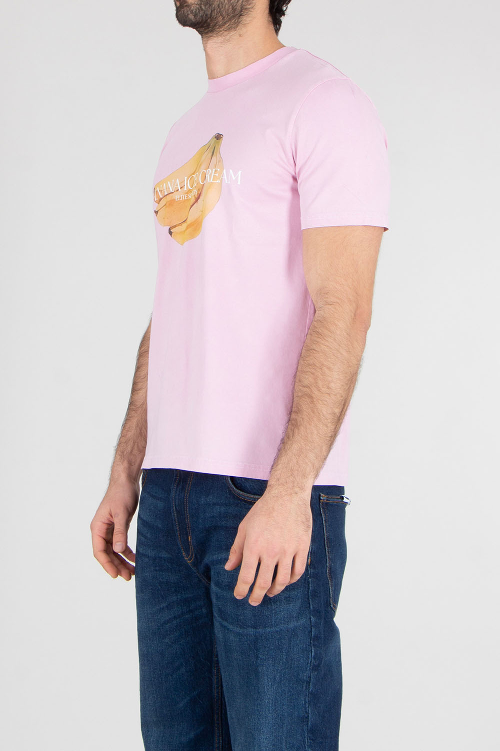 ELITÈ Regular Fit Banana Graphic Print Cotton Jersey T-Shirt