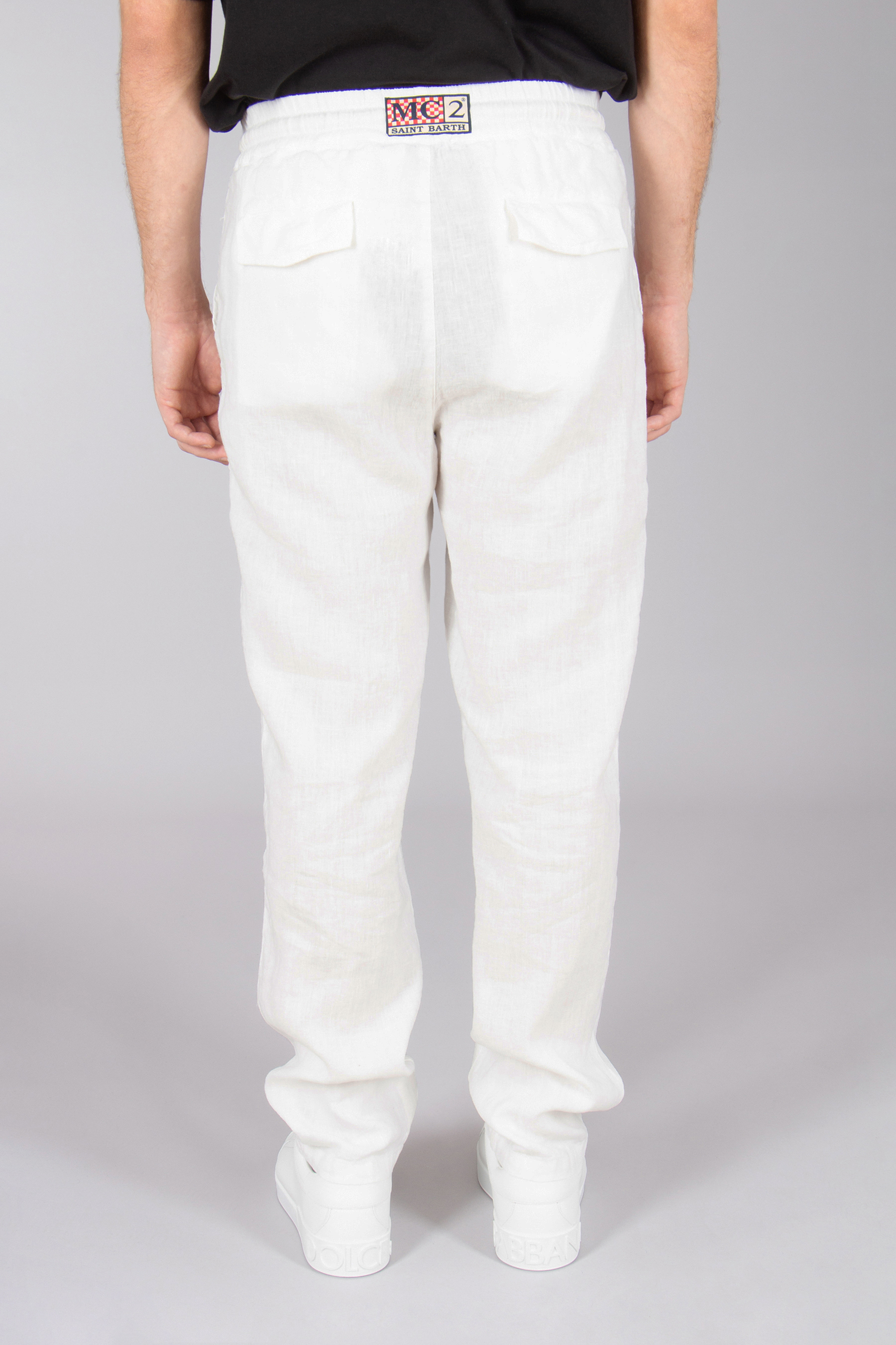 Dekoration für Zuhause, Leinen, Hosen, Mann, Person