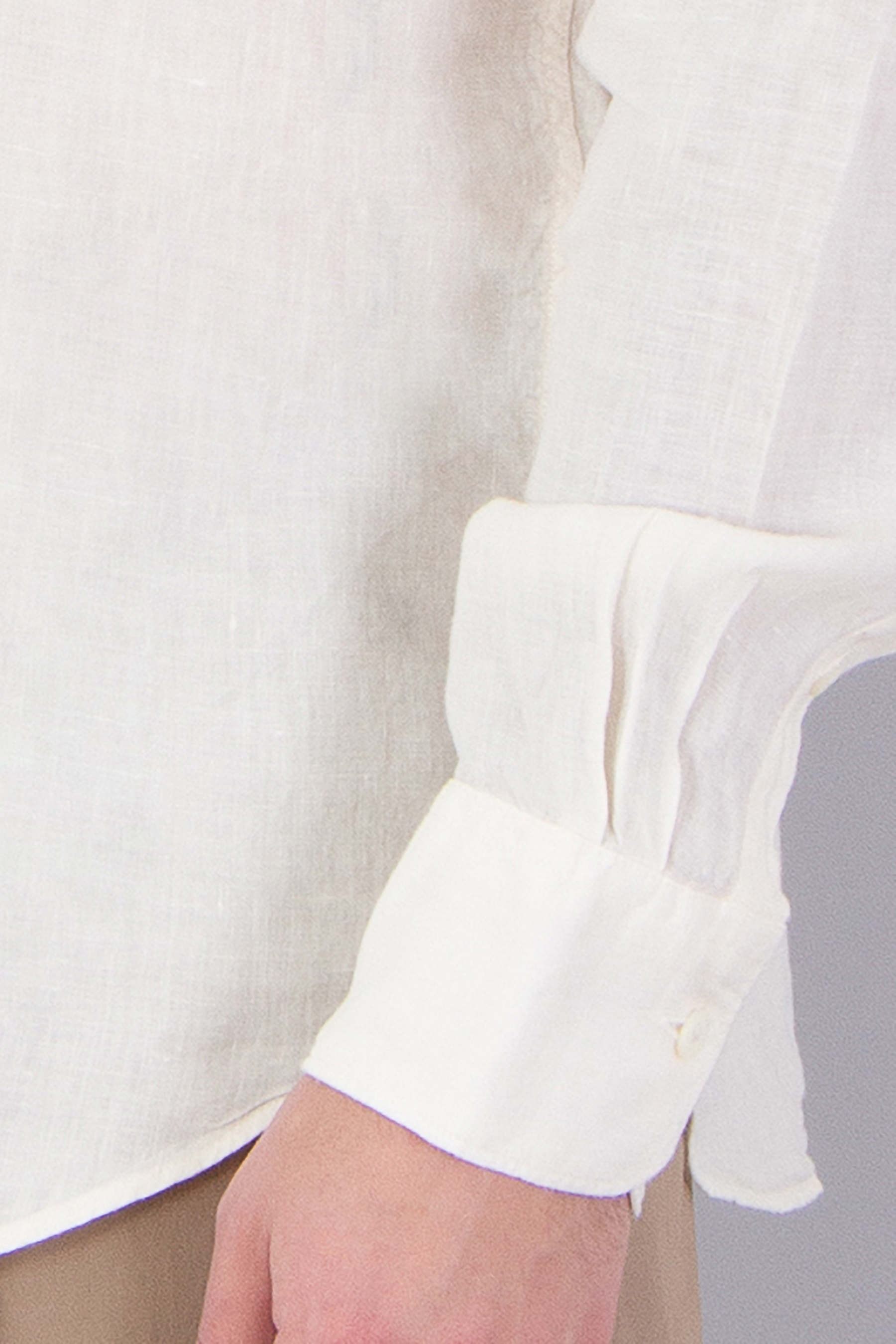 CANALI Regular Fit Linen Shirt CANALI Regular Fit Linen Shirt
