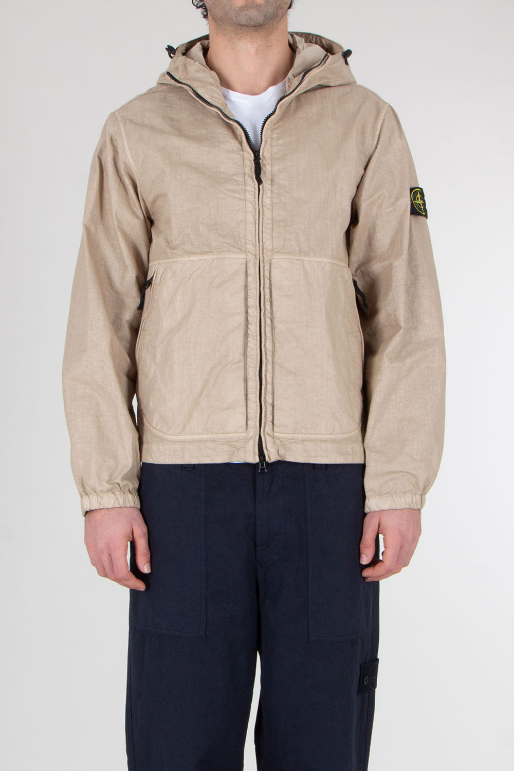 STONE ISLAND Regular Fit Nylon Hooded Jacket 