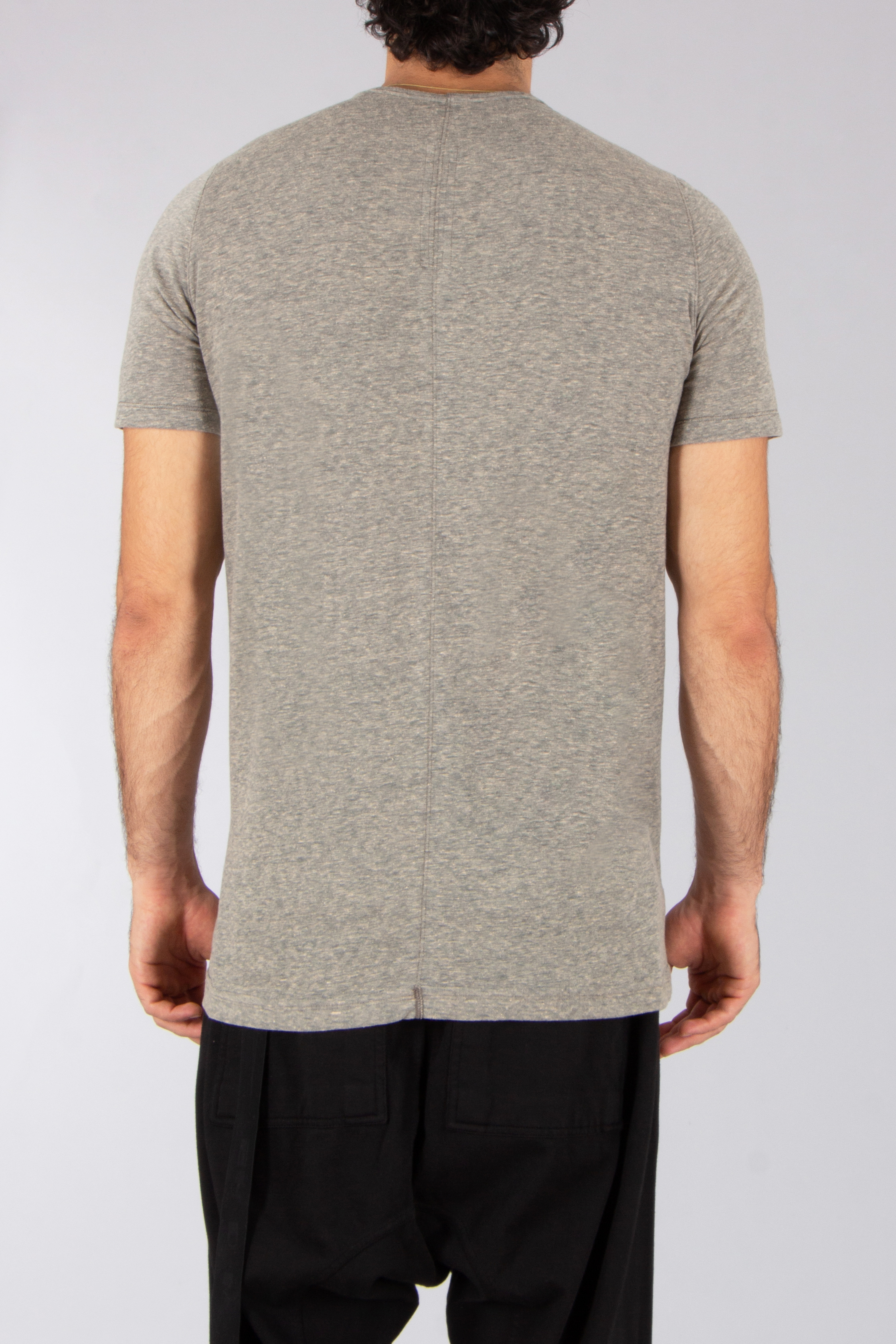 RICK OWENS DRKSHDW Regular Fit Organic Cotton Blend Jersey Level T-Shirt T-shirt, Leinen, Erwachsener, Mann, Person