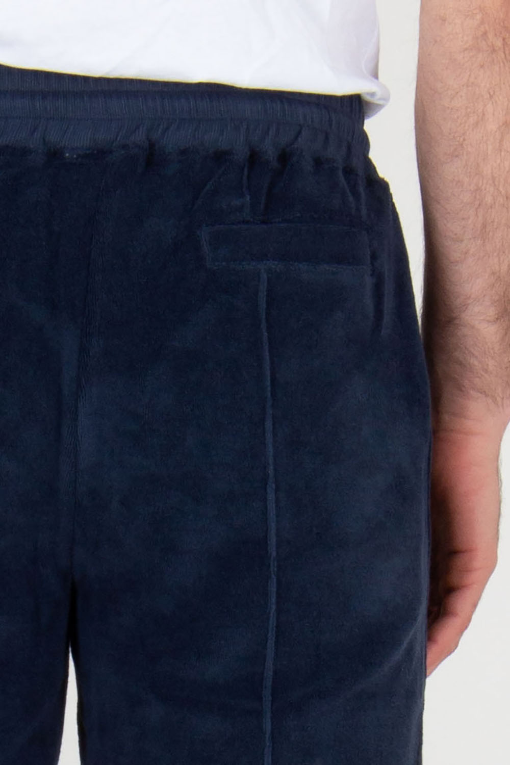 AURÉLIEN Cotton Blend Terry Sweat Pants