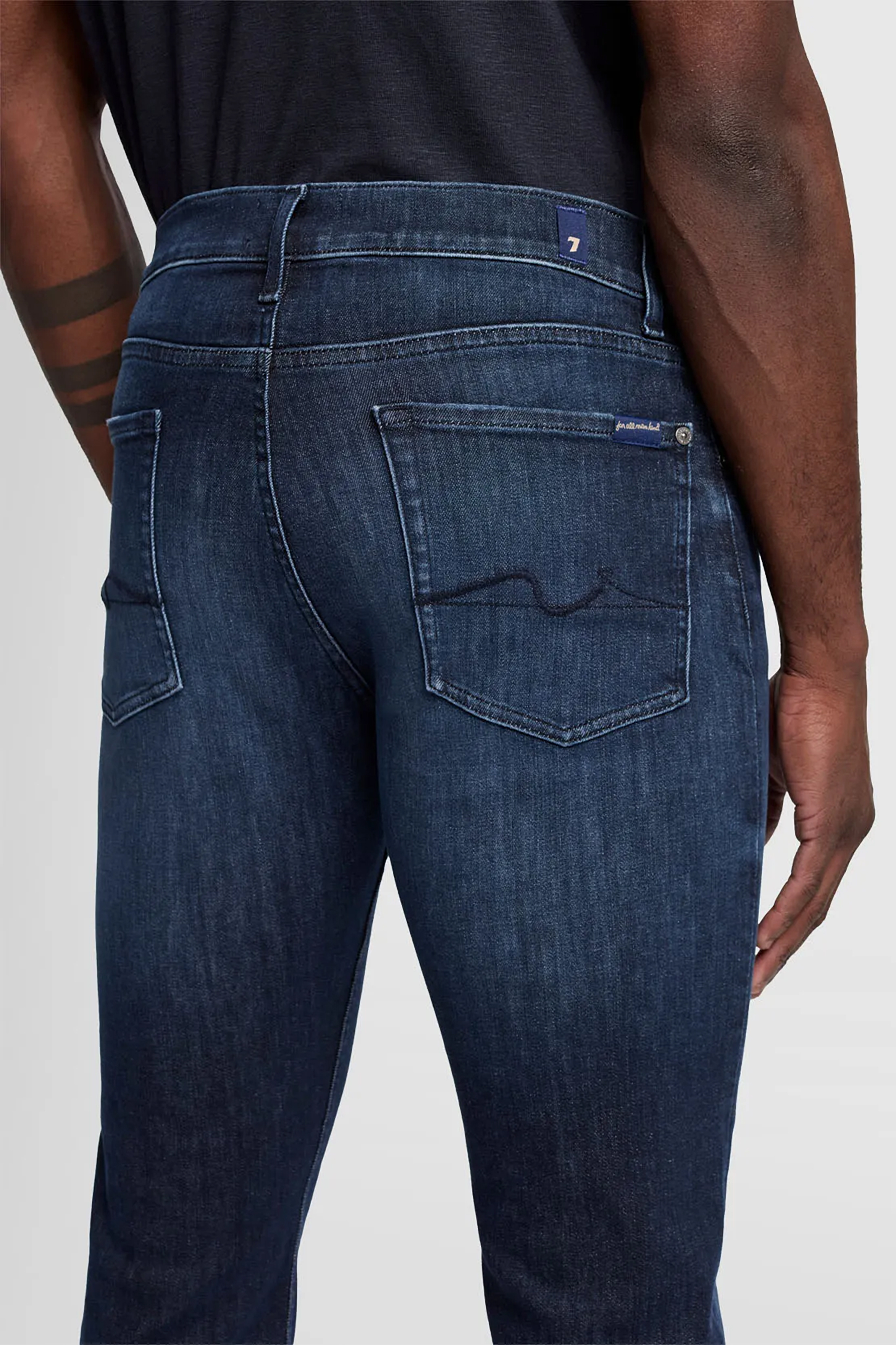 7 FOR ALL MANKIND Stretch Tek Earthkind Denim Jeans Slimmy 7 FOR ALL MANKIND Stretch Tek Earthkind Denim Jeans Slimmy