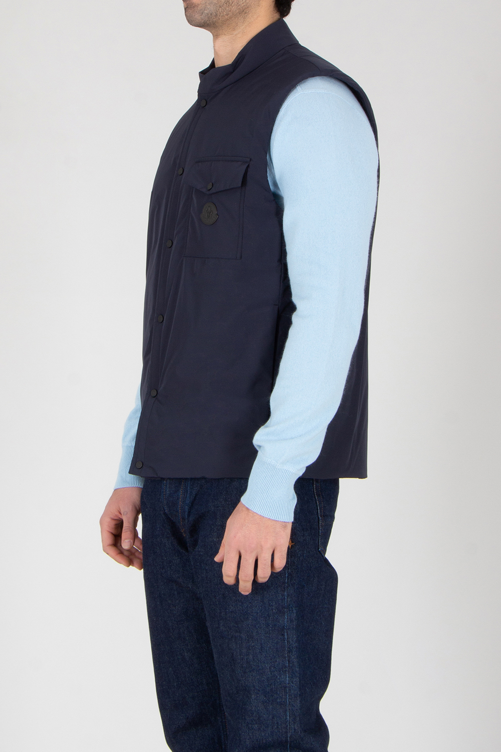 MONCLER Sahel Slim Fit Aquaflect Light Down Vest