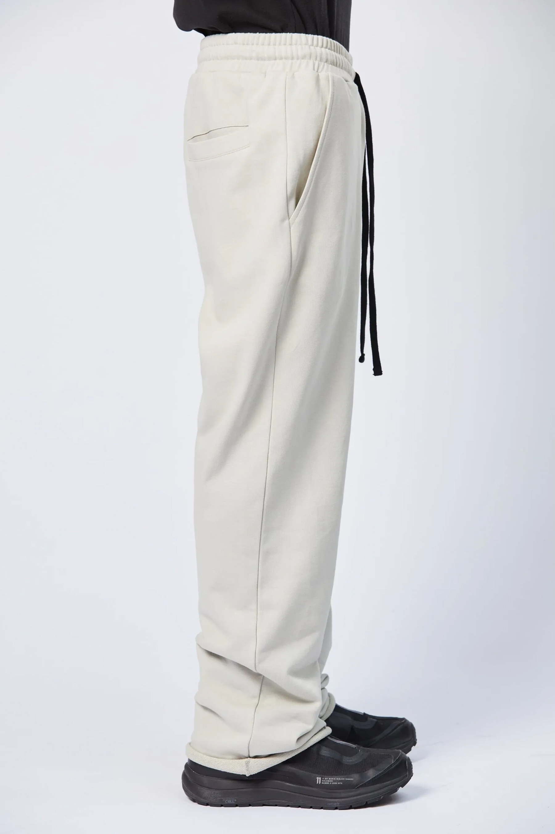 THOM KROM Drop Crotch Cotton Sweatpants THOM KROM Drop Crotch Cotton Sweatpants