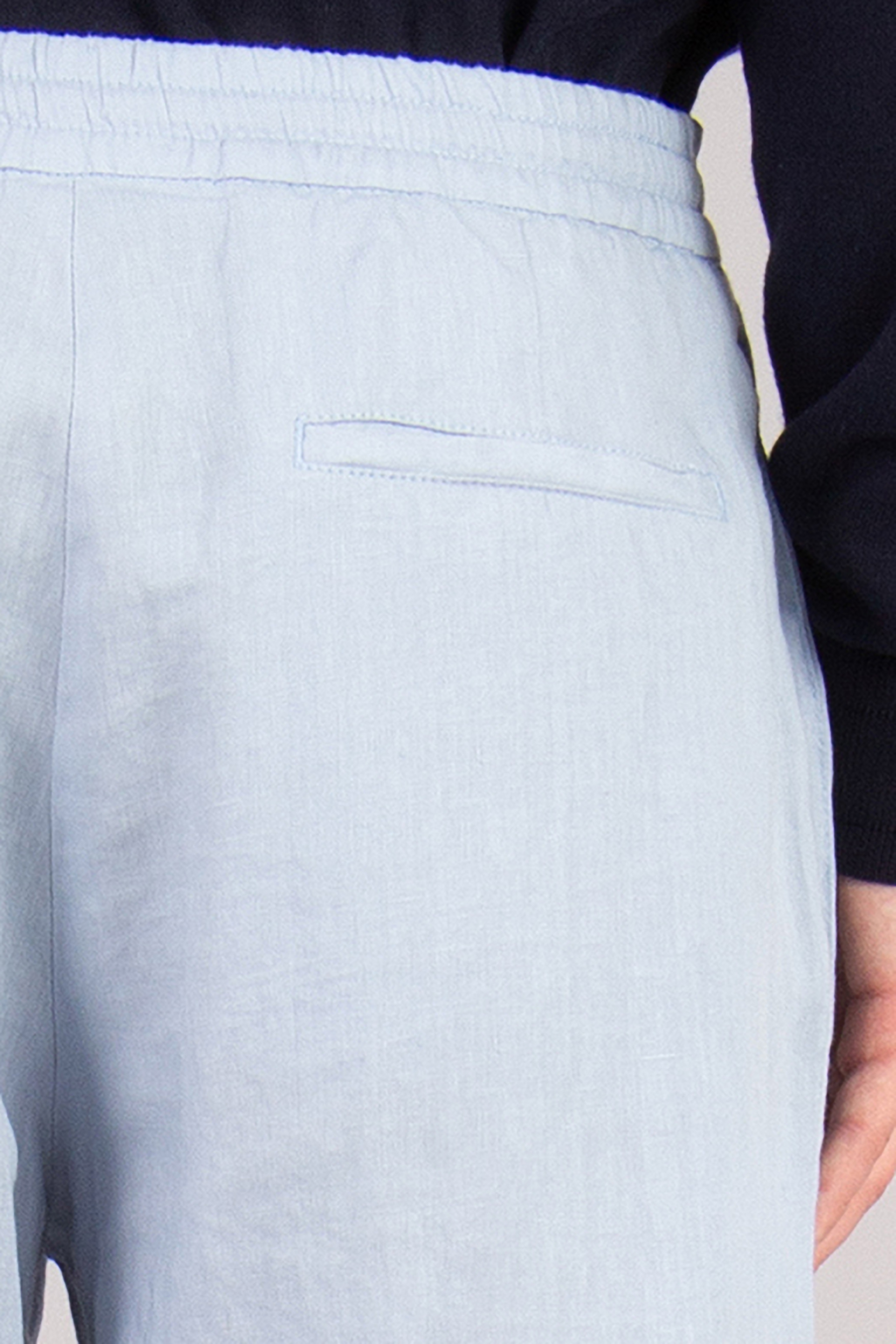 CANALI Regular Fit Linen Pants