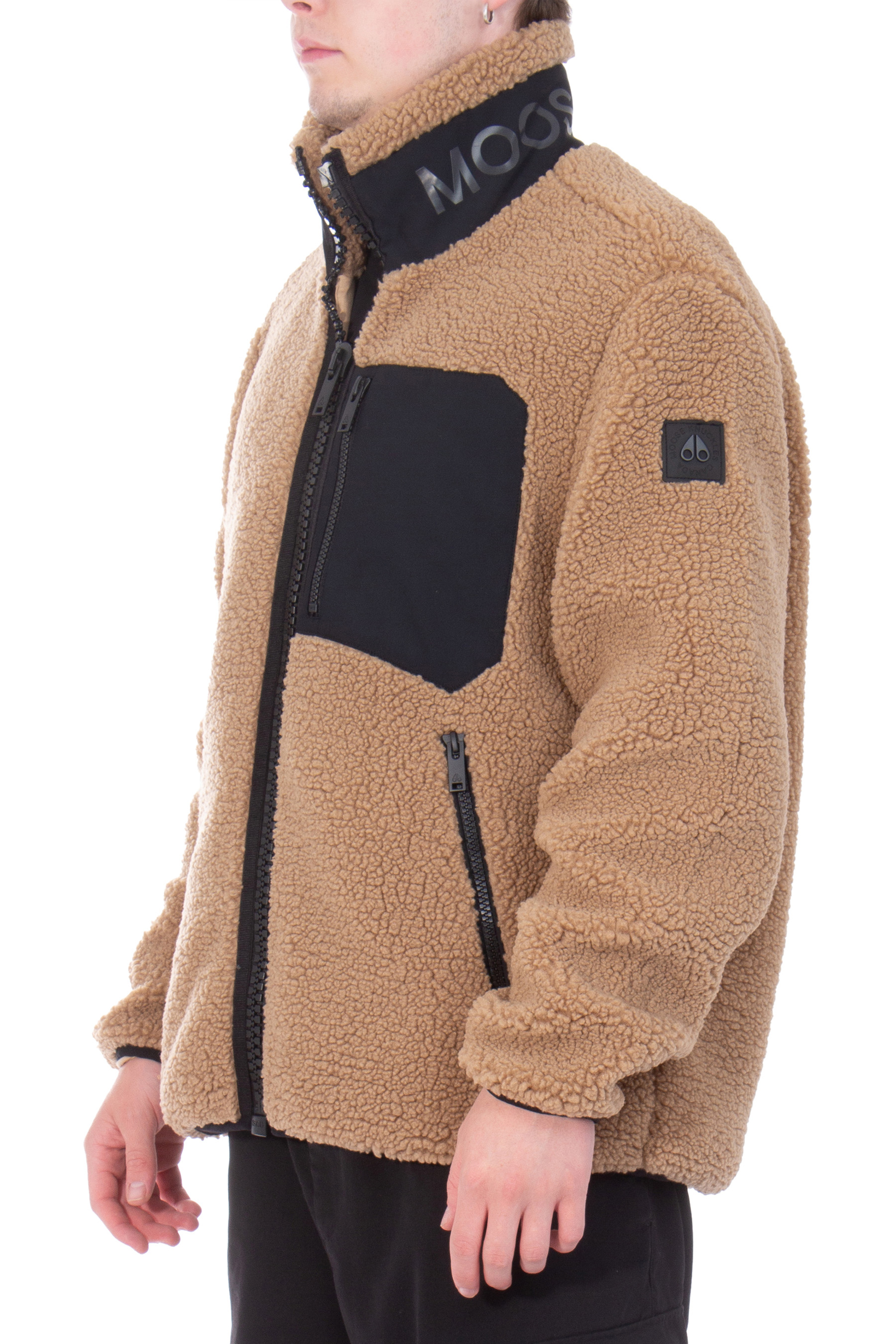 MOOSE KNUCKLES Fleece Zip Up Sweatjacket Saglek MOOSE KNUCKLES Fleece Zip Up Sweatjacket Saglek