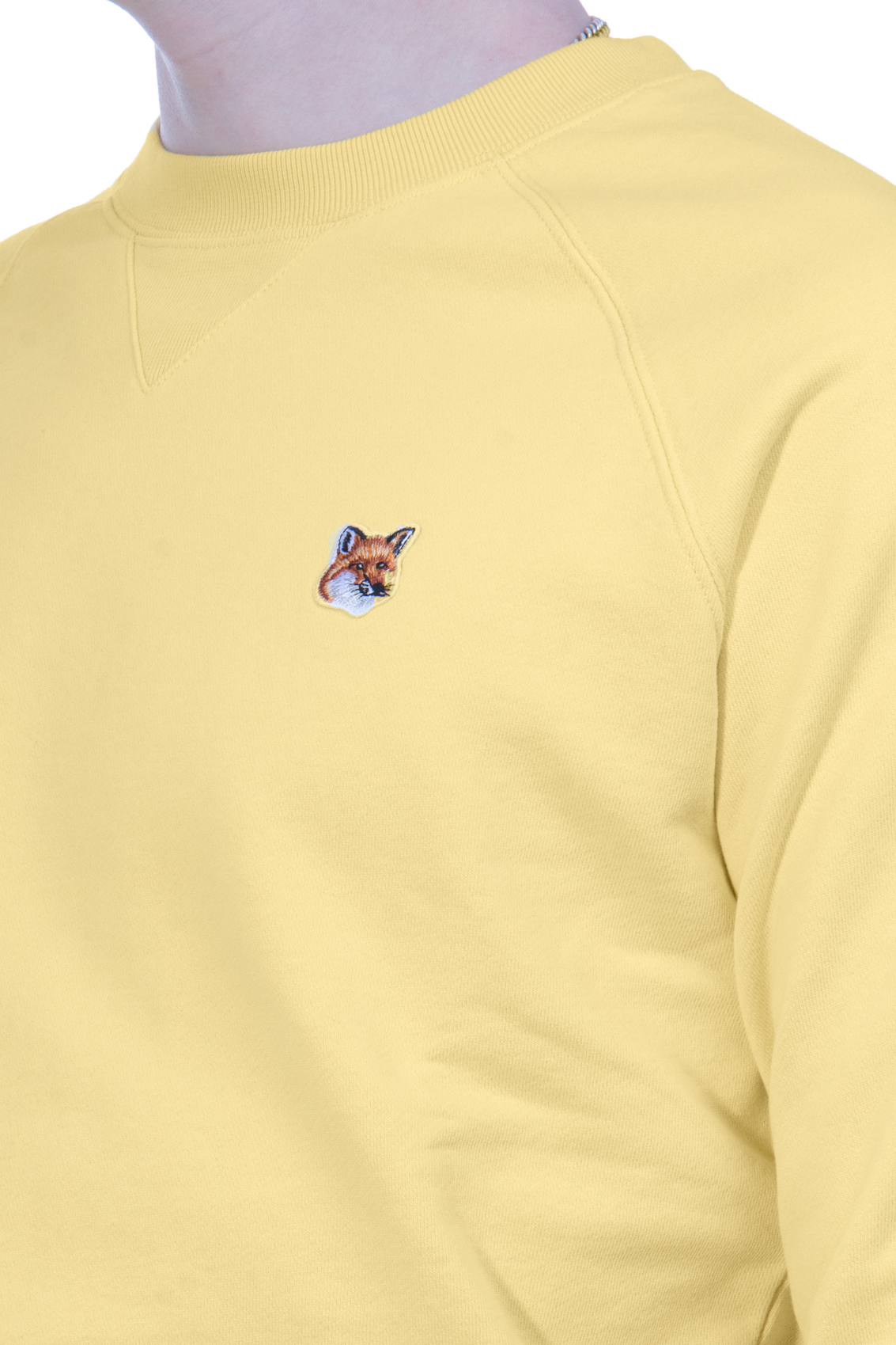 MAISON KITSUMÉ Fox Head Patch Classic Sweatshirt