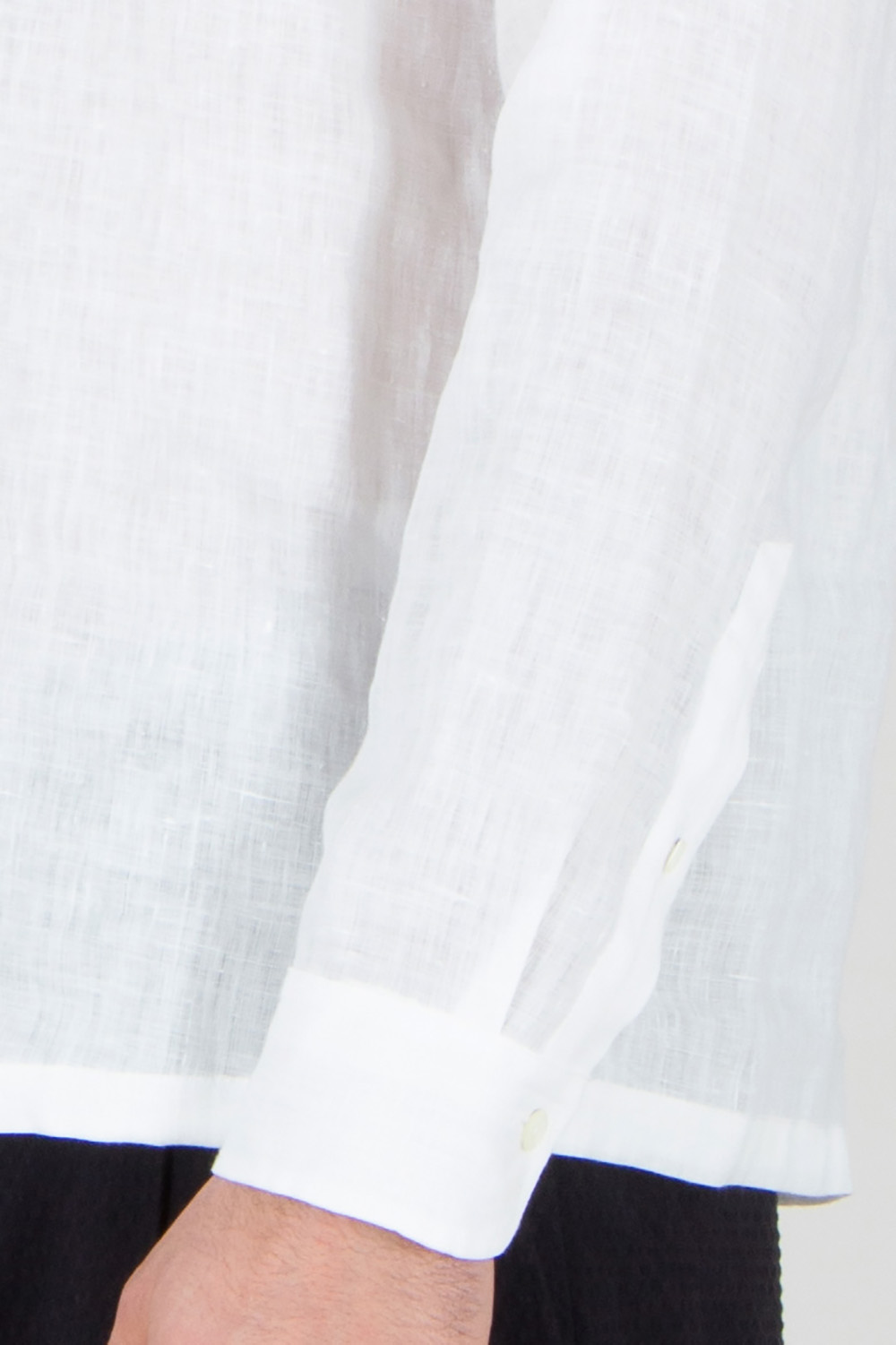 VAN LAACK Relaxed Fit Linen Tunic Shirt Reines