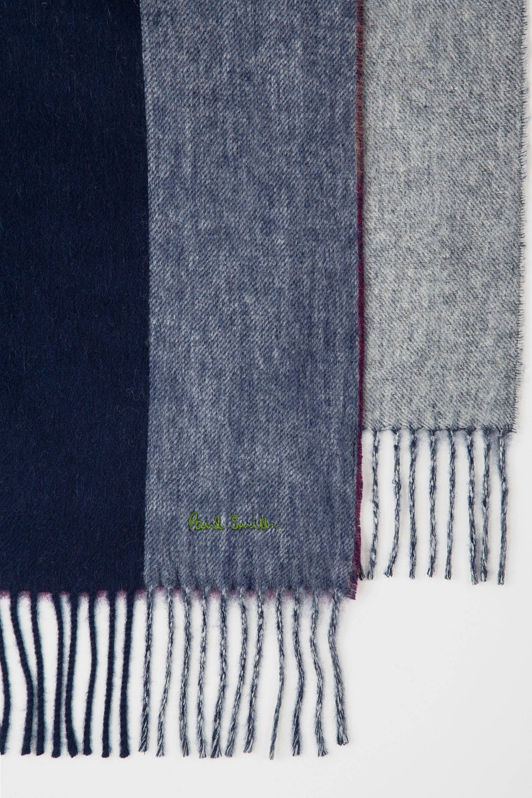 PAUL SMITH Graphic Stripe Cashmere Blend Blanket PAUL SMITH Graphic Stripe Cashmere Blend Blanket