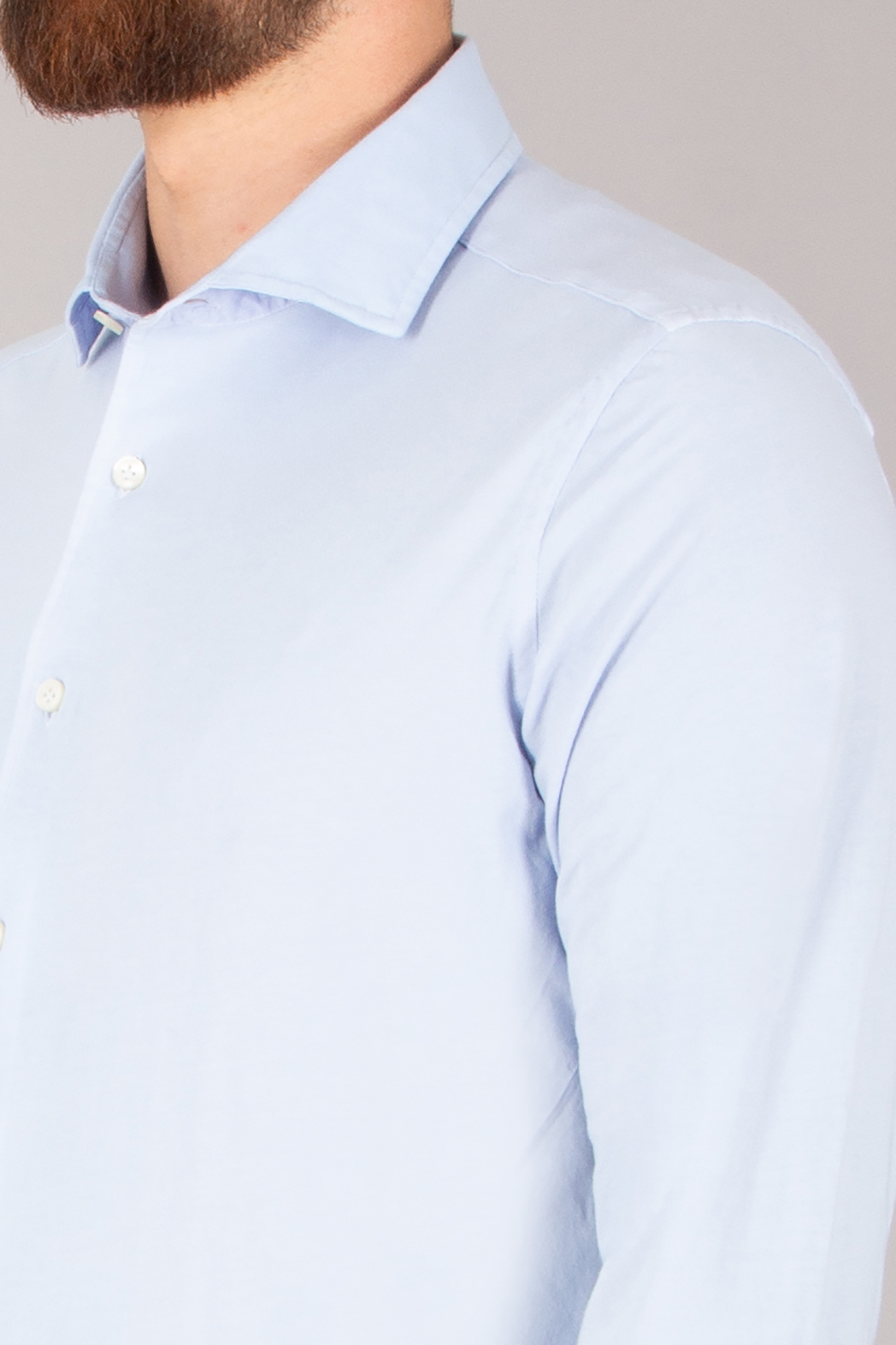 SONRISA Slim Fit Stretch Cotton Jersey Shirt Bekleidung, Hemd, Langarm, Ärmel, Kleid, Hemd