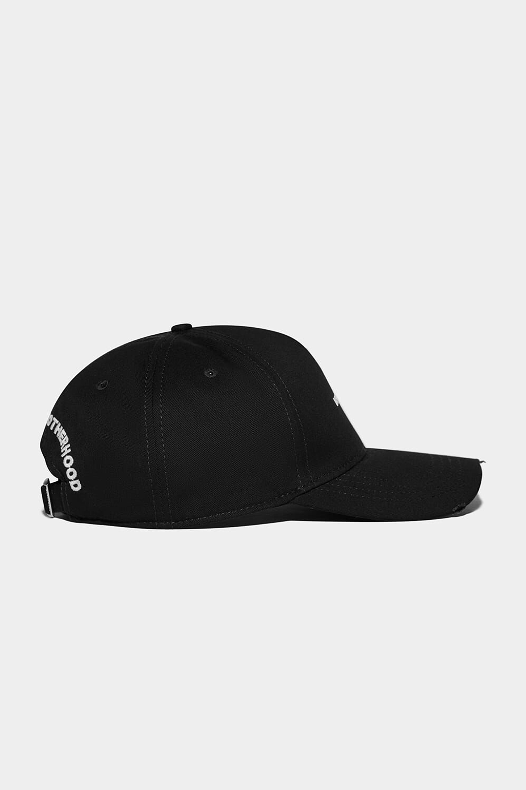 DSQUARED2 Printed Cotton Gabardine Mini Logo Baseball Cap Baseball-Kappe, Kappe, Kleidung, Hut, Bademode