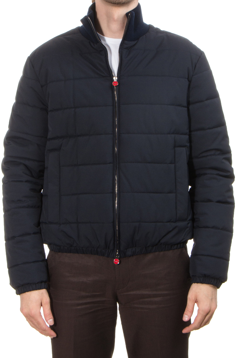 Quilted nylon bomber jacket outlet