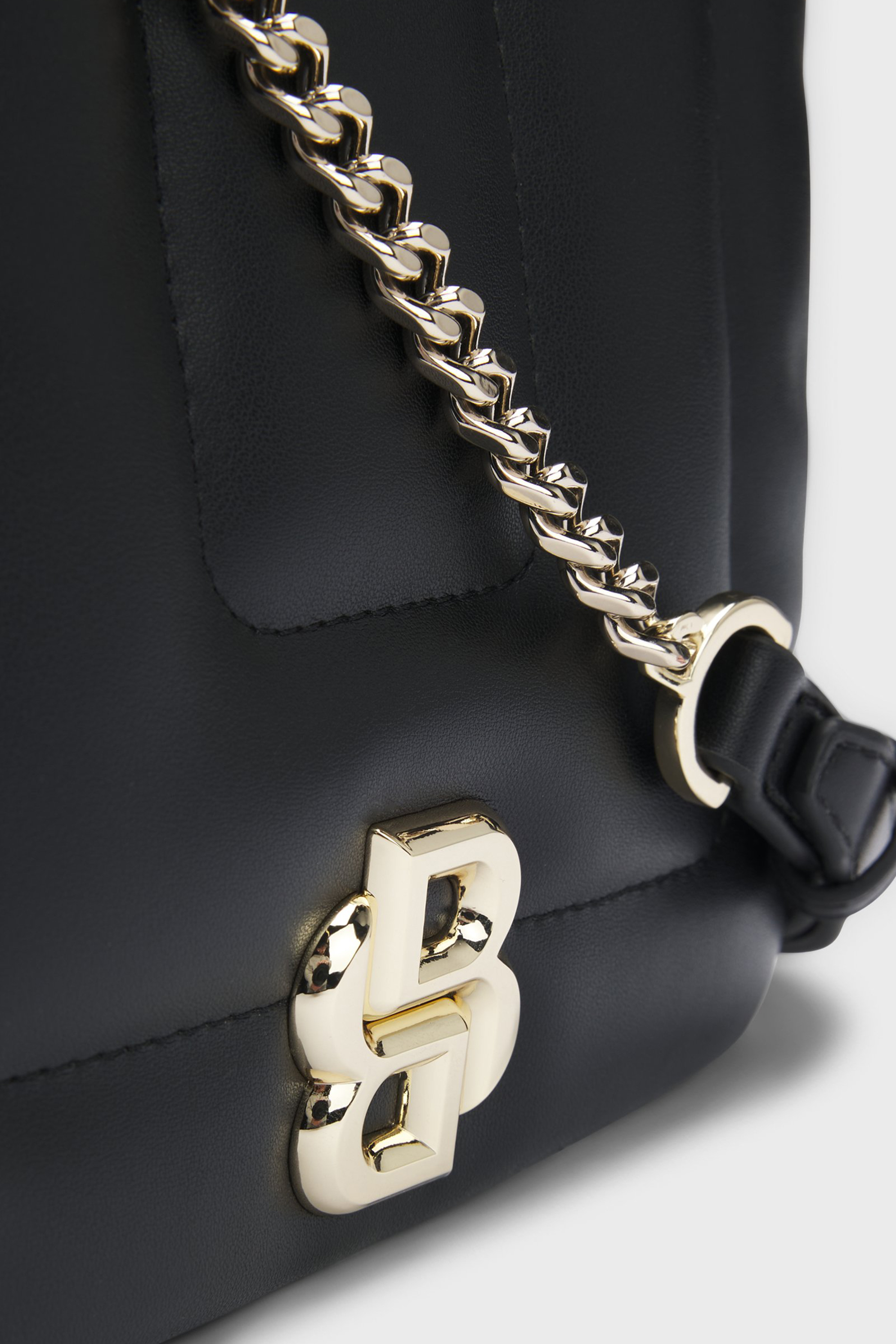 BOSS Quilted Faux Leather Crossbody Bag B_ICON BOSS Quilted Faux Leather Crossbody Bag B_ICON