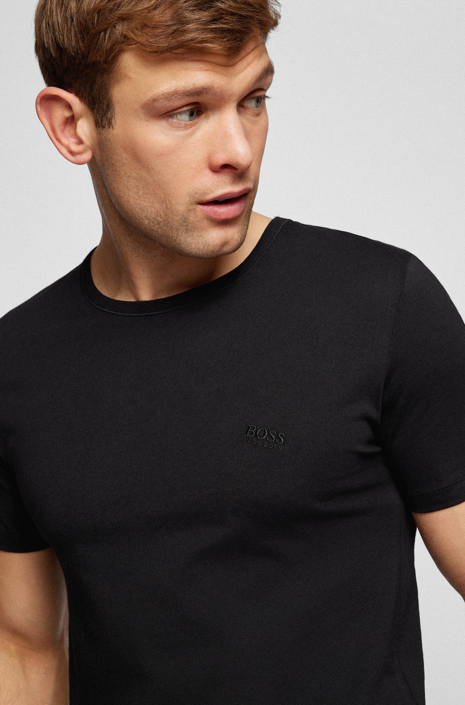 BOSS 3-Pack Crew Neck Cotton T-Shirts BOSS 3-Pack Crew Neck Cotton T-Shirts
