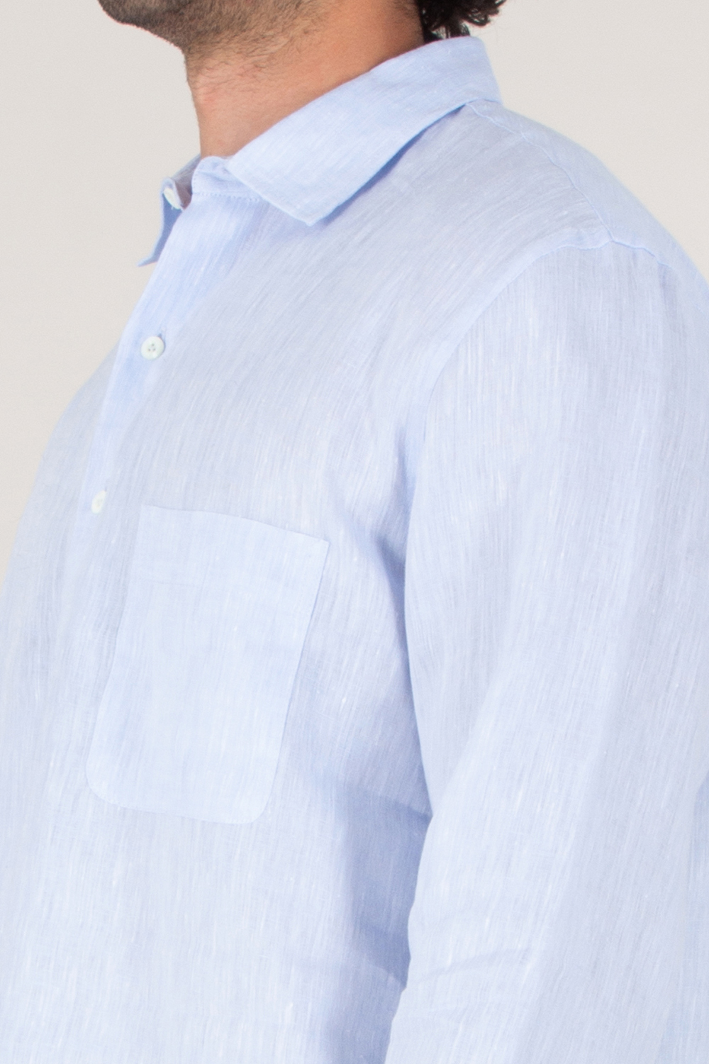 VAN LAACK Relaxed Fit Linen Tunic Shirt Romin
