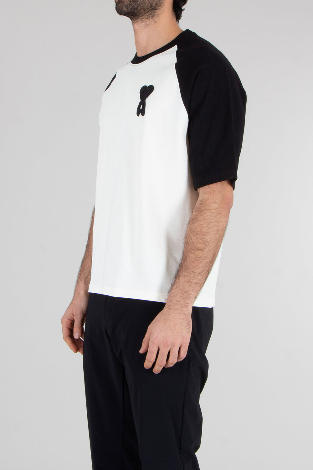 AMI PARIS Relaxed Fit Ami De Coeur Cotton Jersey T-Shirt