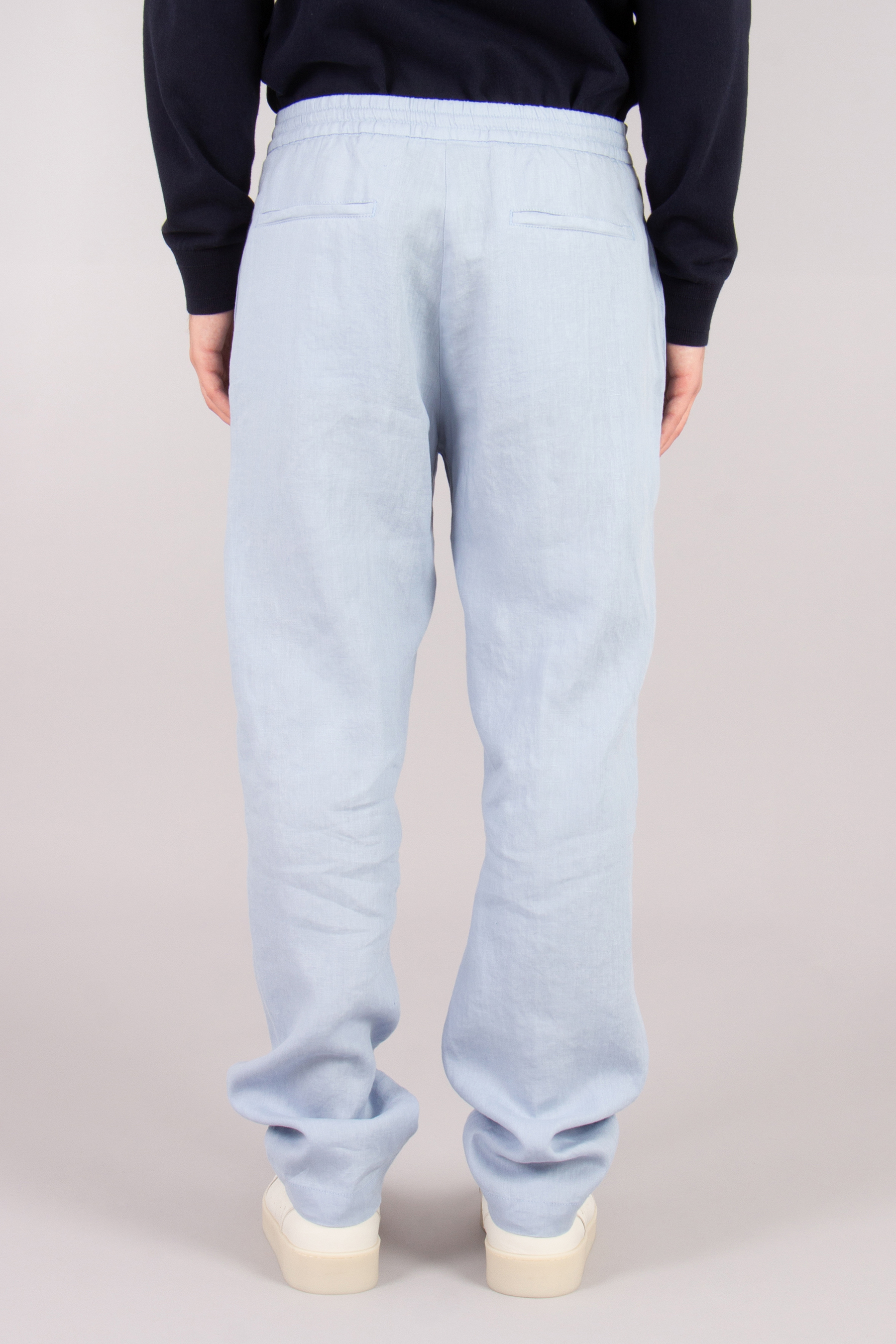 CANALI Regular Fit Linen Pants