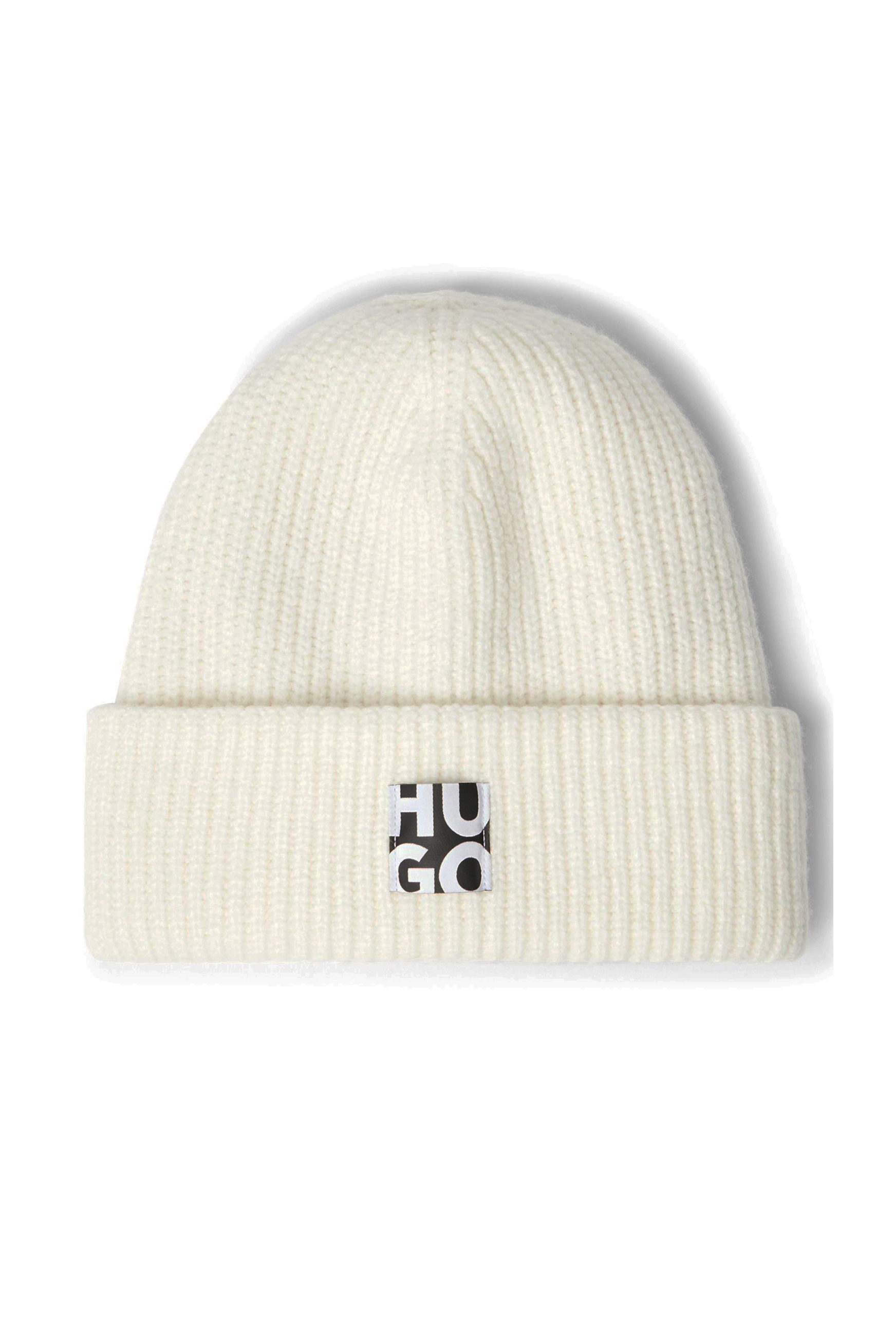 HUGO Ribbed Wool Blend Beanie HUGO Ribbed Wool Blend Beanie