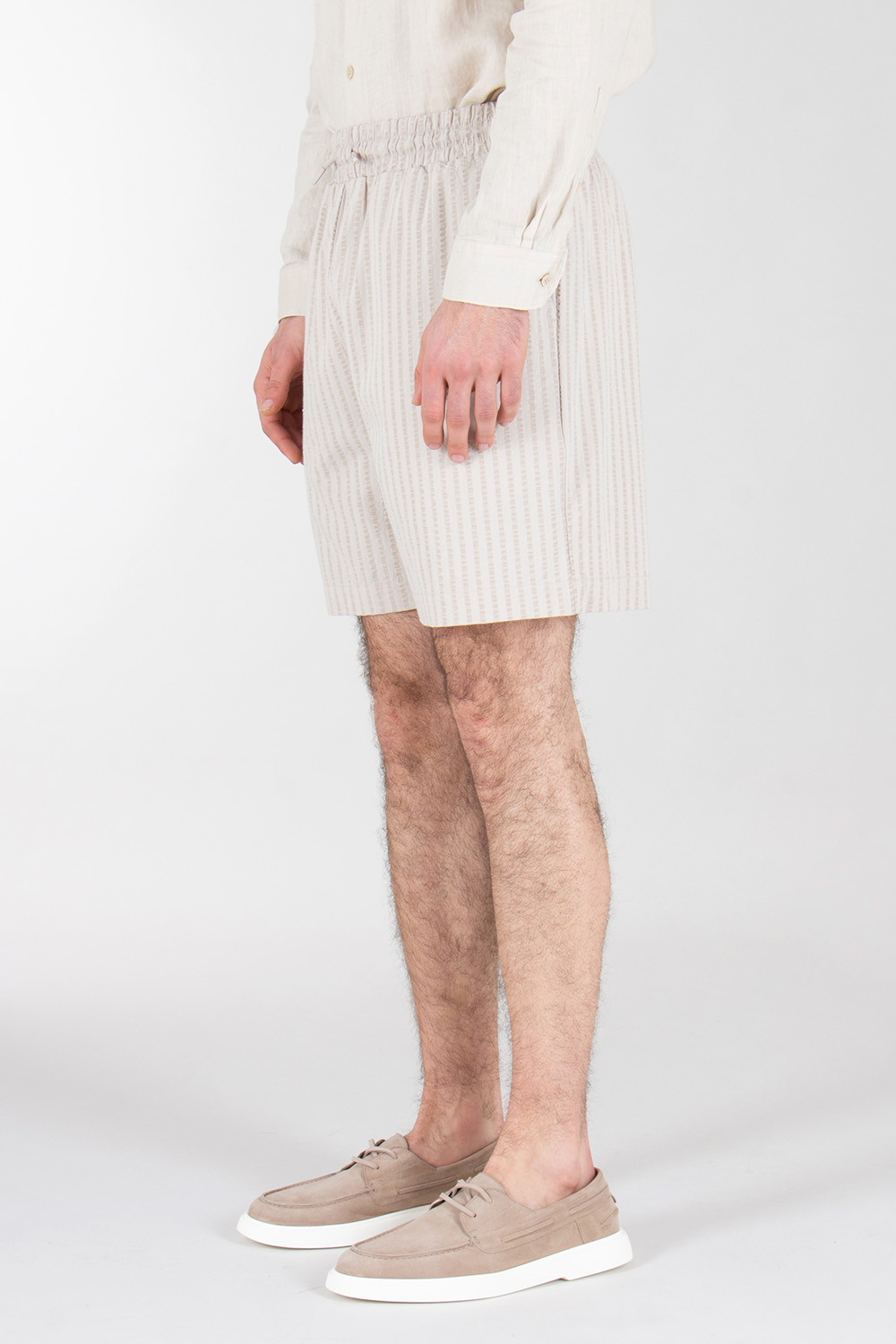 EMPORIO ARMANI Textured Bermuda Shorts