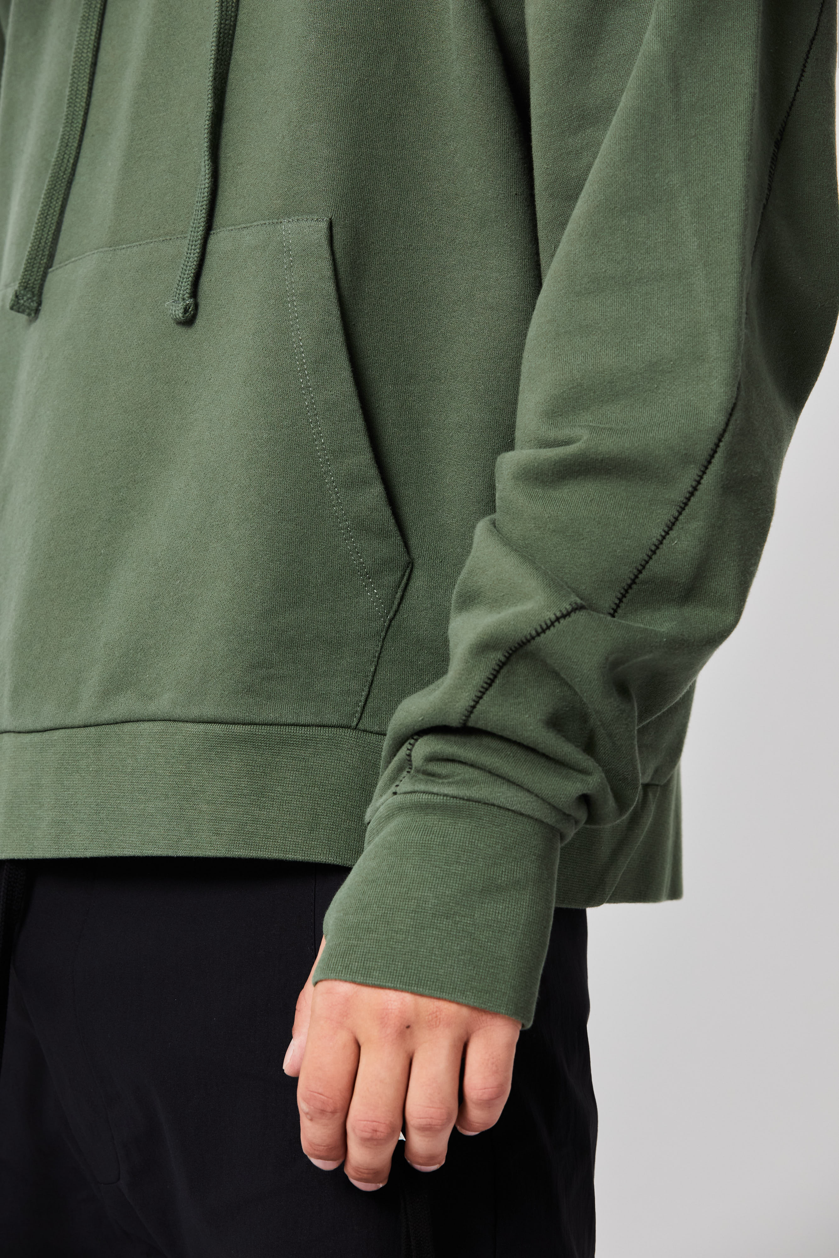 THOM KROM Oversized Cotton Hoodie