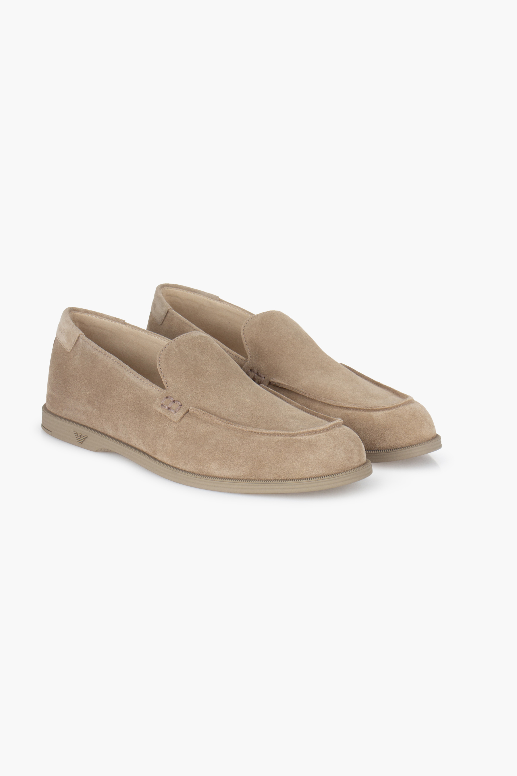 EMPORIO ARMANI 
Suede Loafers