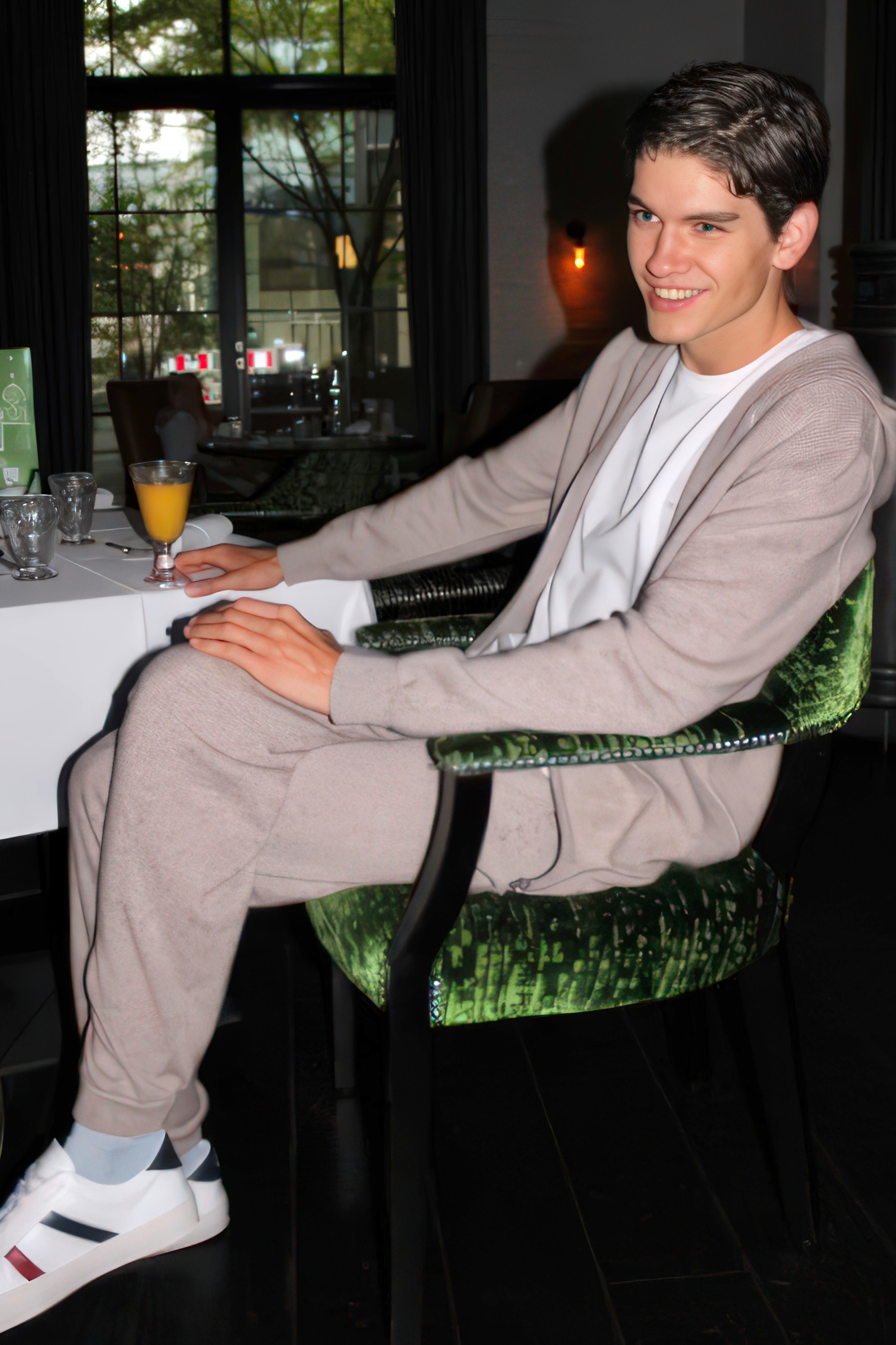 Schuh, Glas, Bier, Tasse, Sitzen