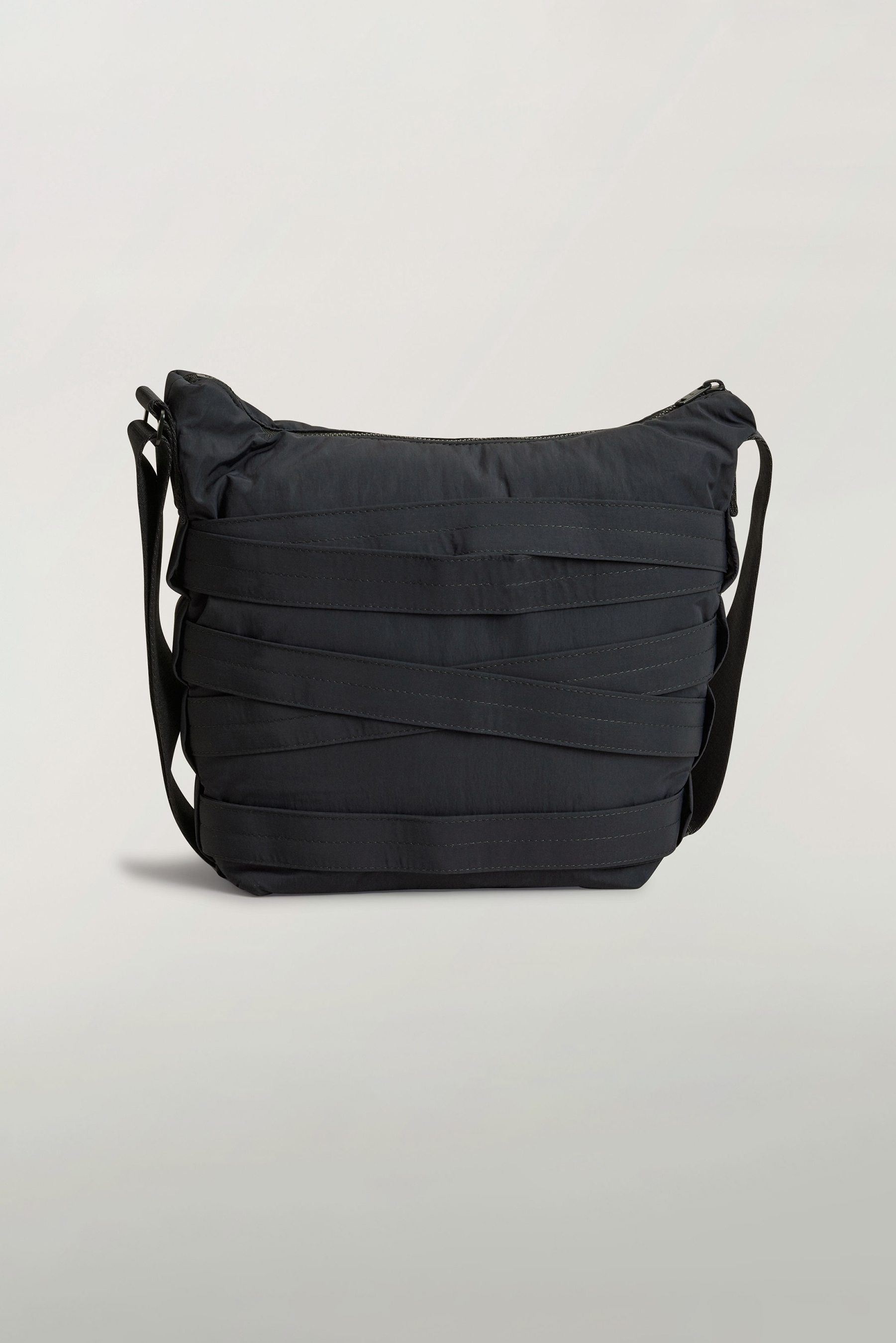 Y-3 Recycled Nylon Cinch Shoulder Bag Tasche, Zubehör, Handtasche, Tragetasche