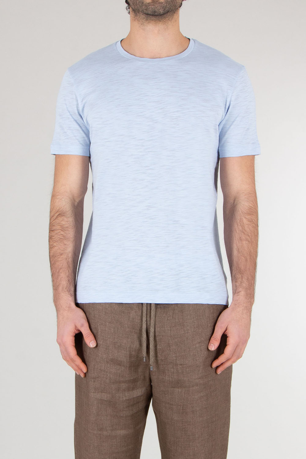 STEFAN BRANDT Regular Fit Urpima Ultra Sea Island Cotton Slub Yarn T-Shirt Enno