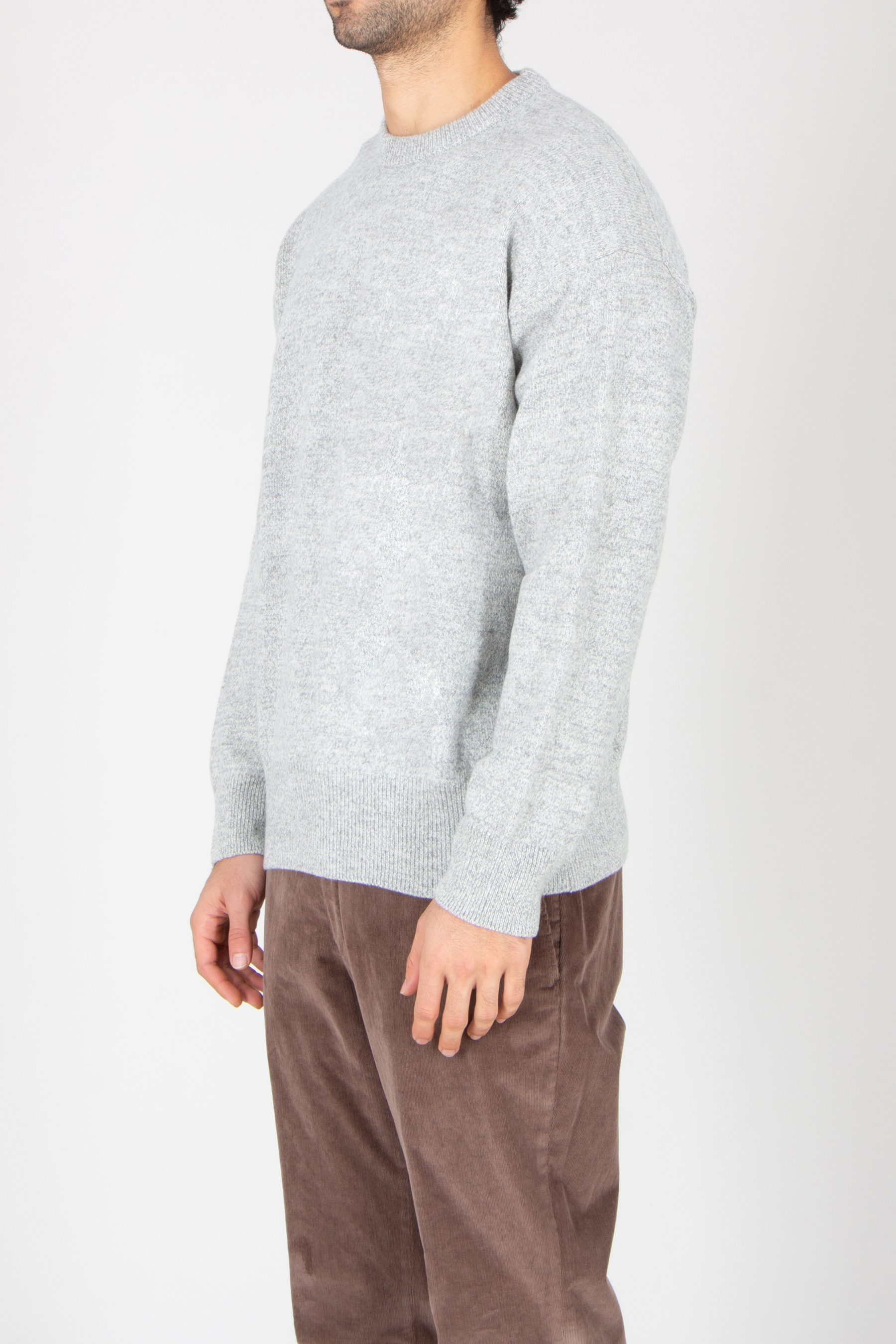 Strickwaren, Pullover, Langarm, Mann, Person